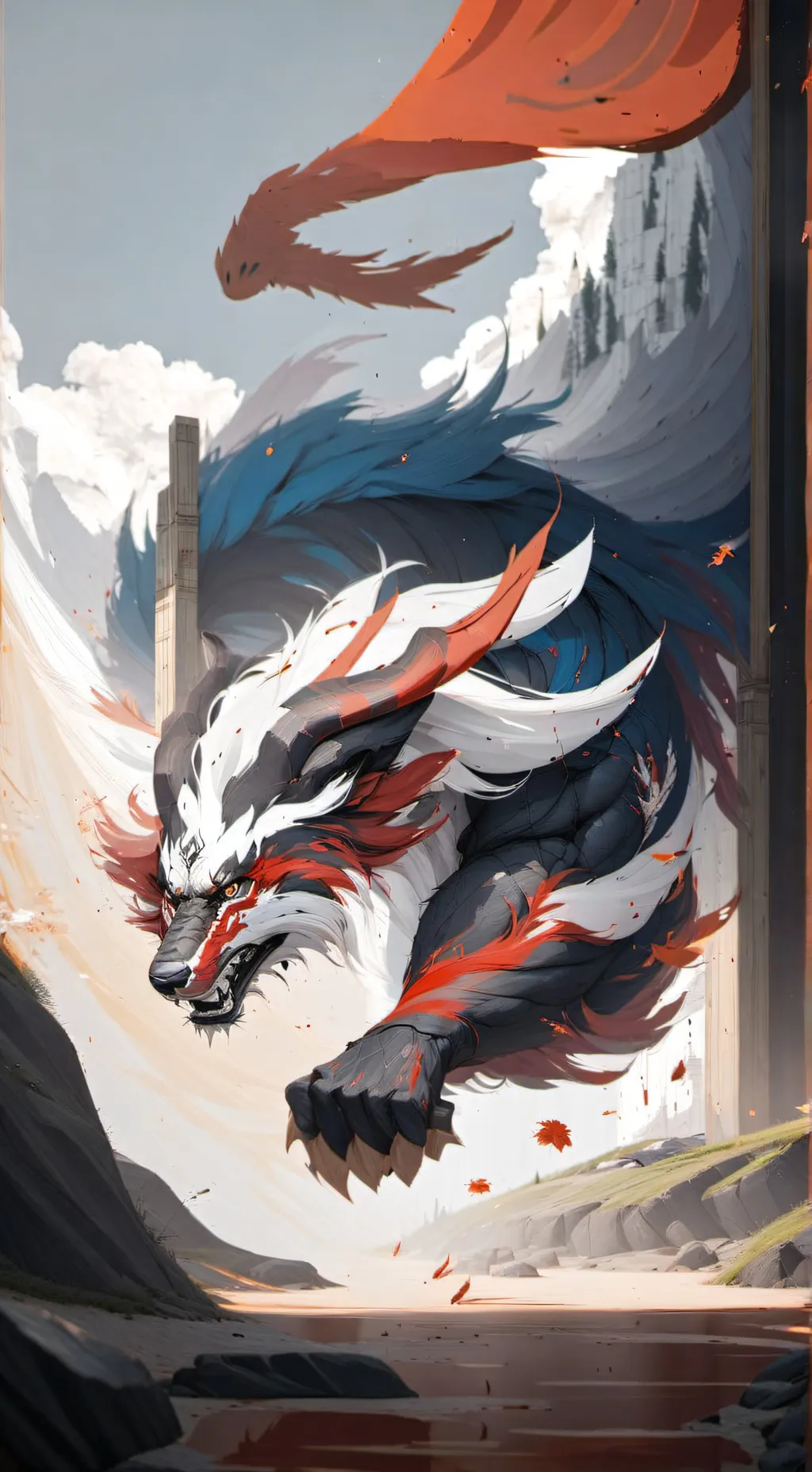 ai character: dargondai background