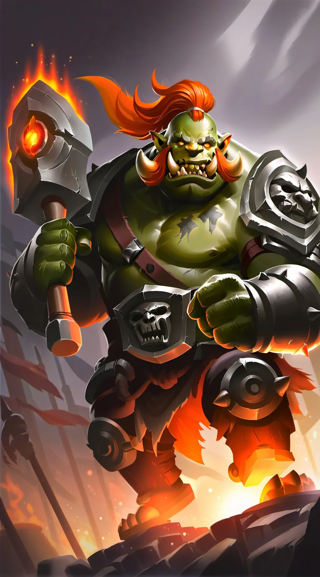 ai character: Demons- Pt.1=Gorog background