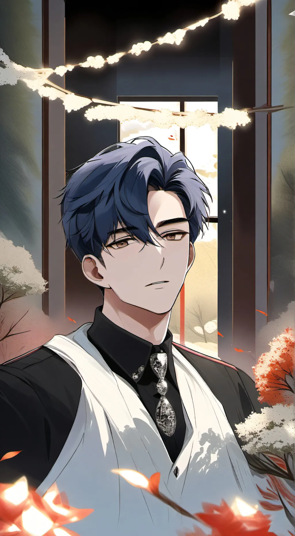 ai character: Shaoran  background