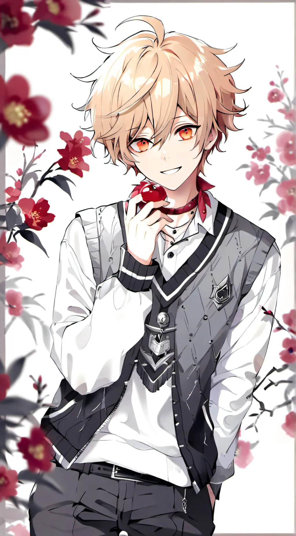 ai character: Oc in mha  background