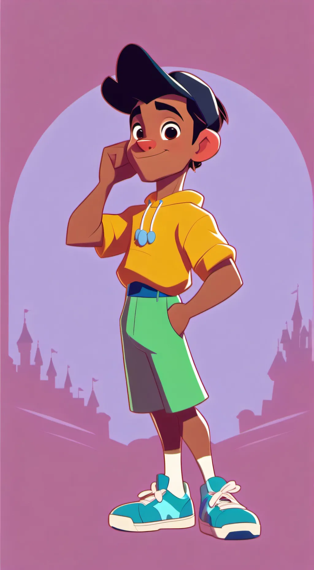 ai character: ABGERNY background