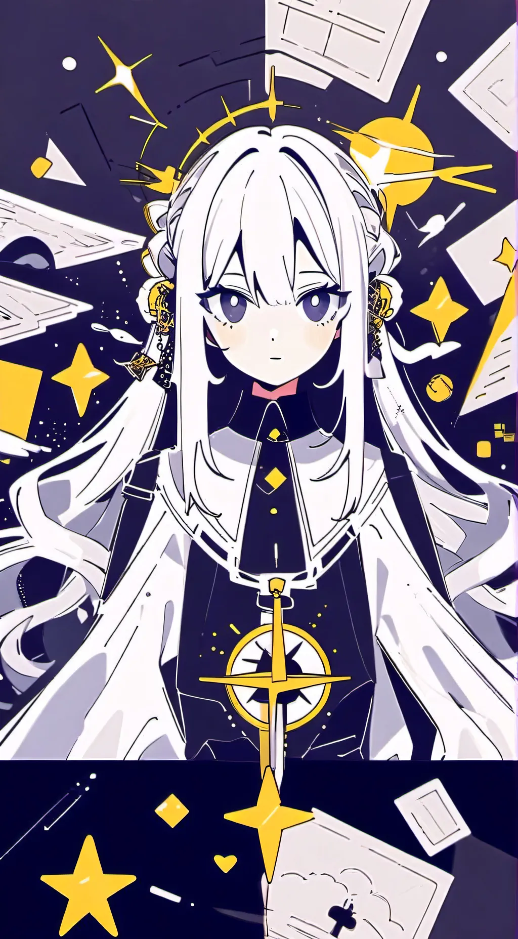 ai character: mishell background