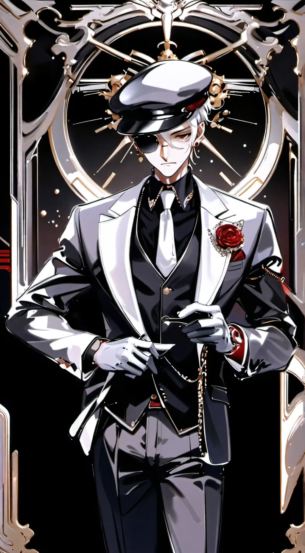 ai character: Mafia story  background