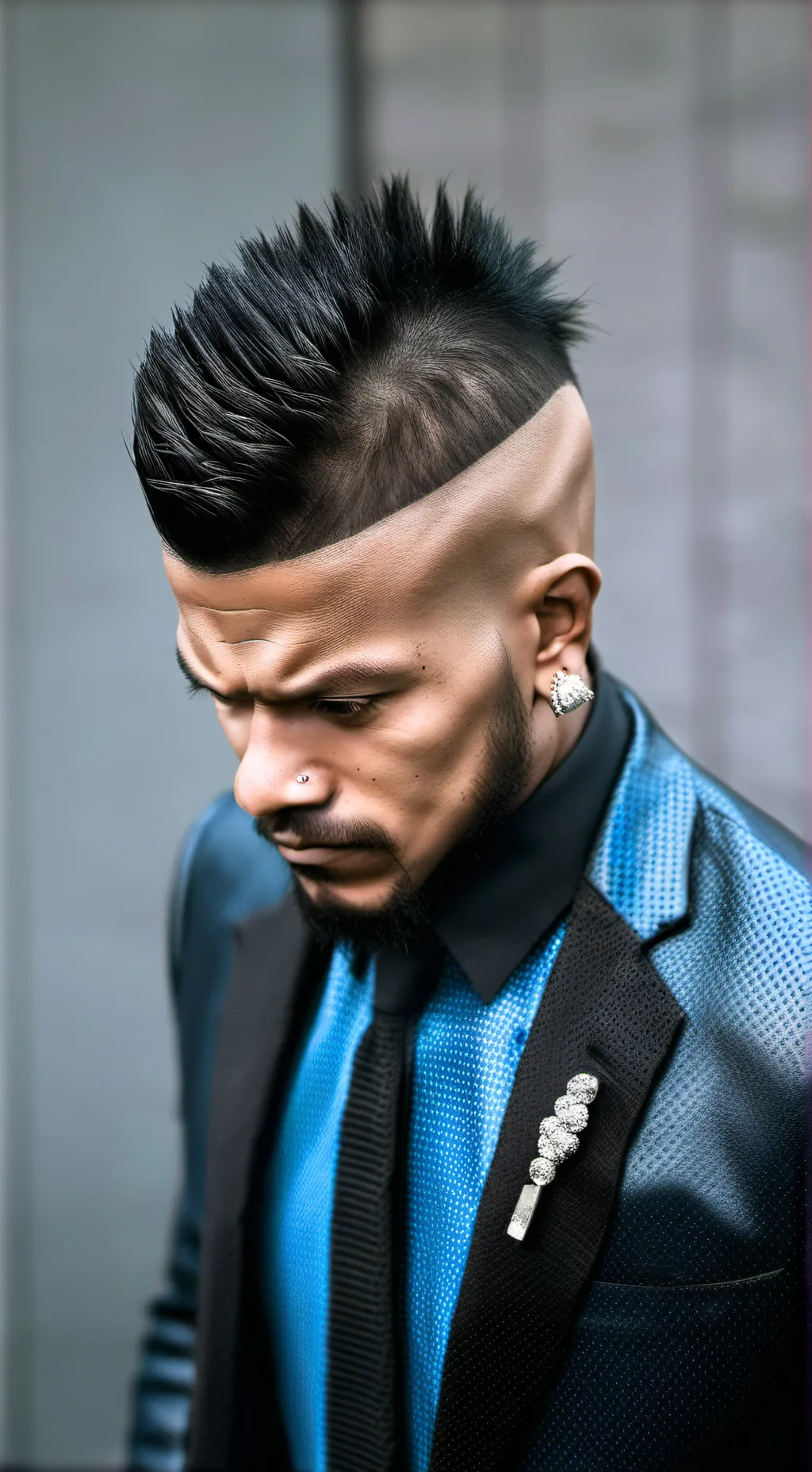 ai character: Mohawk Mark background