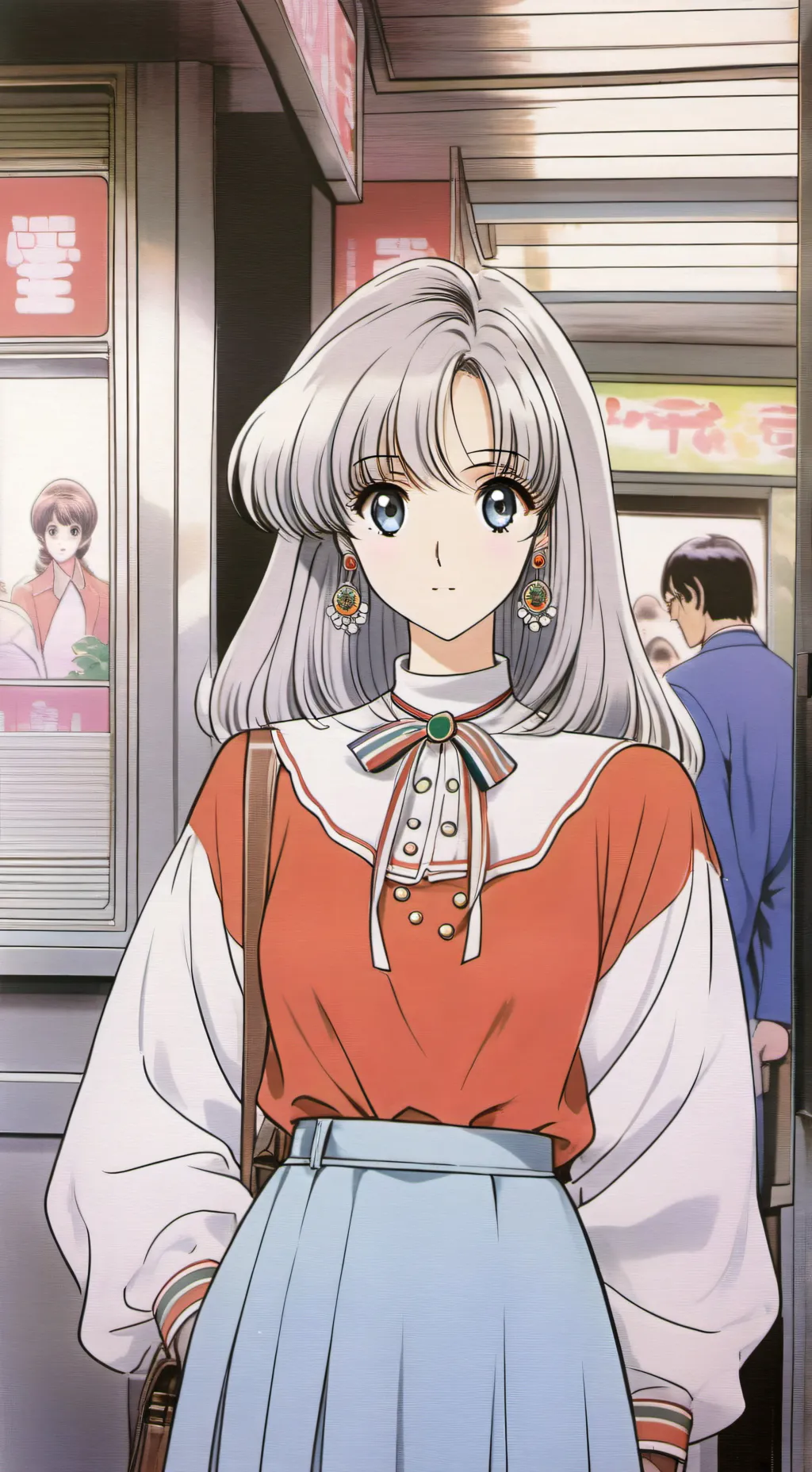 ai character: aurore  background