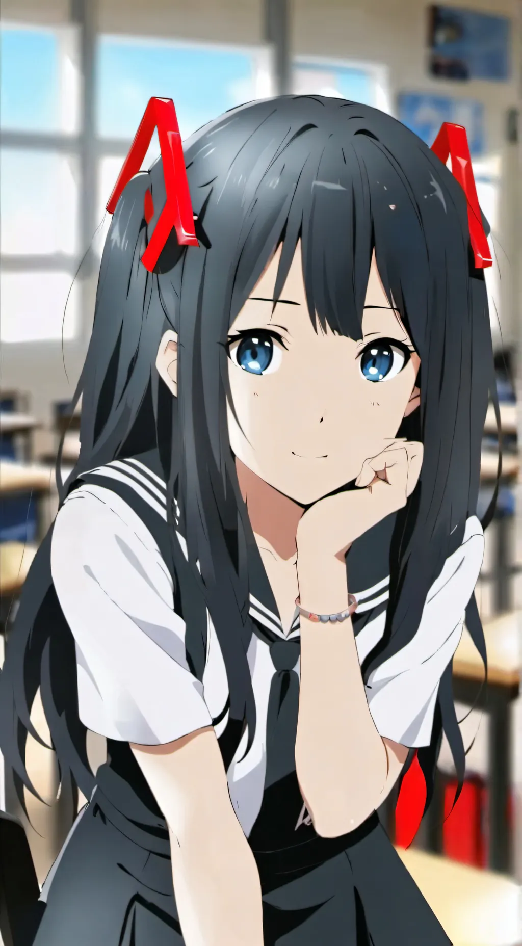 ai character: Roxane  background