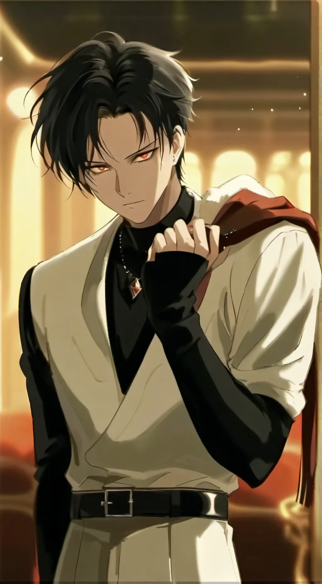 ai character: Levi background