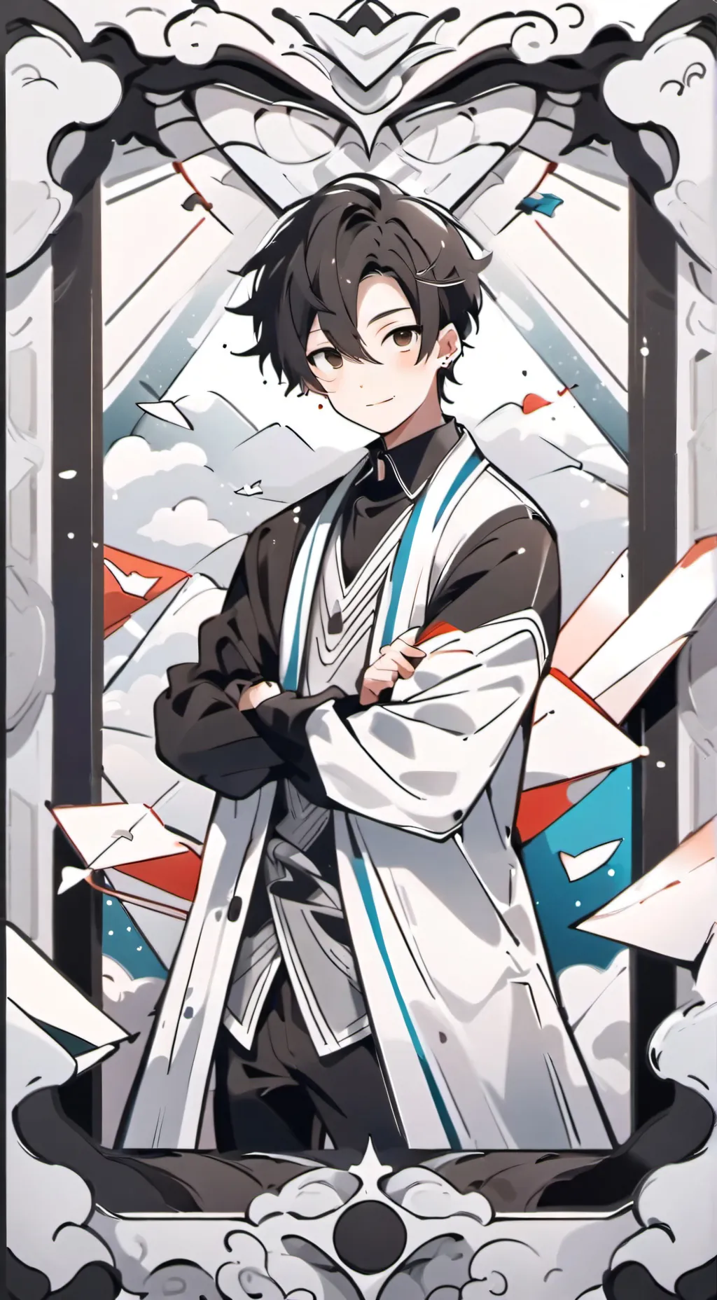 ai character: Michael  background