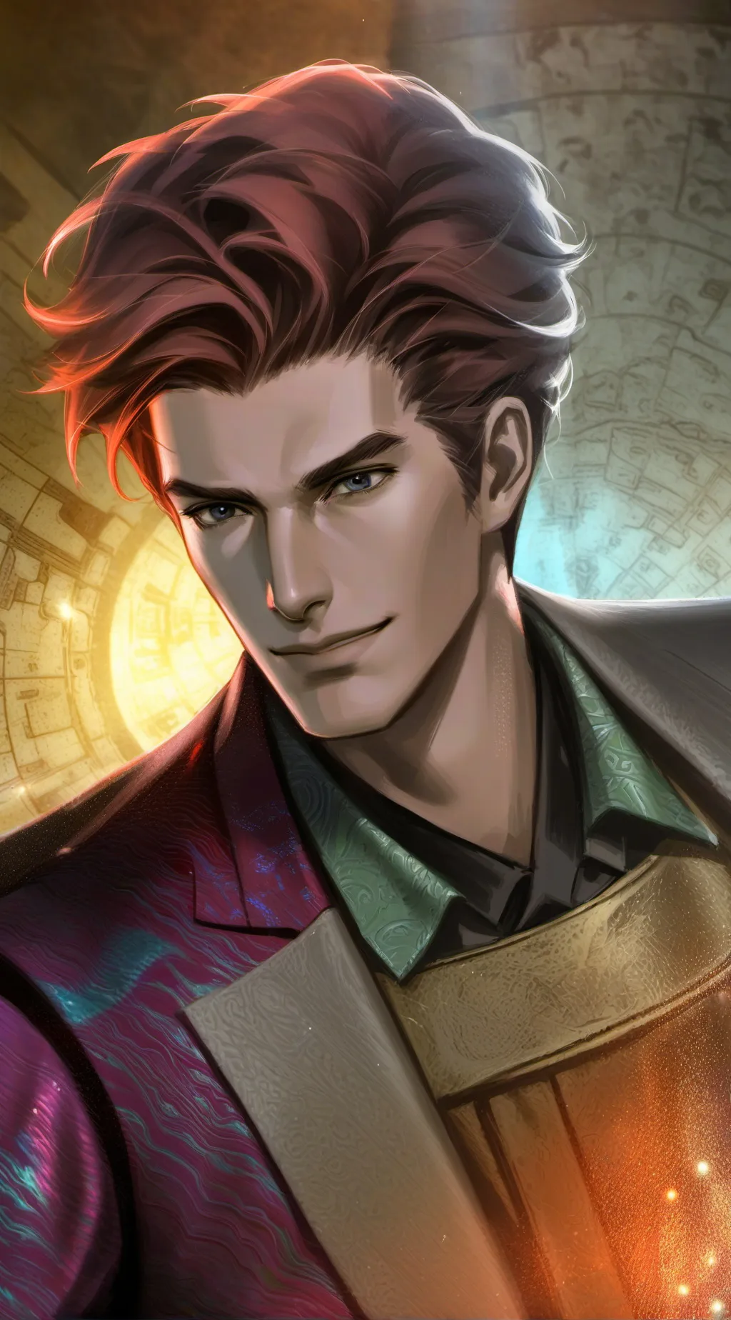 ai character: Dr. Never Gonna background