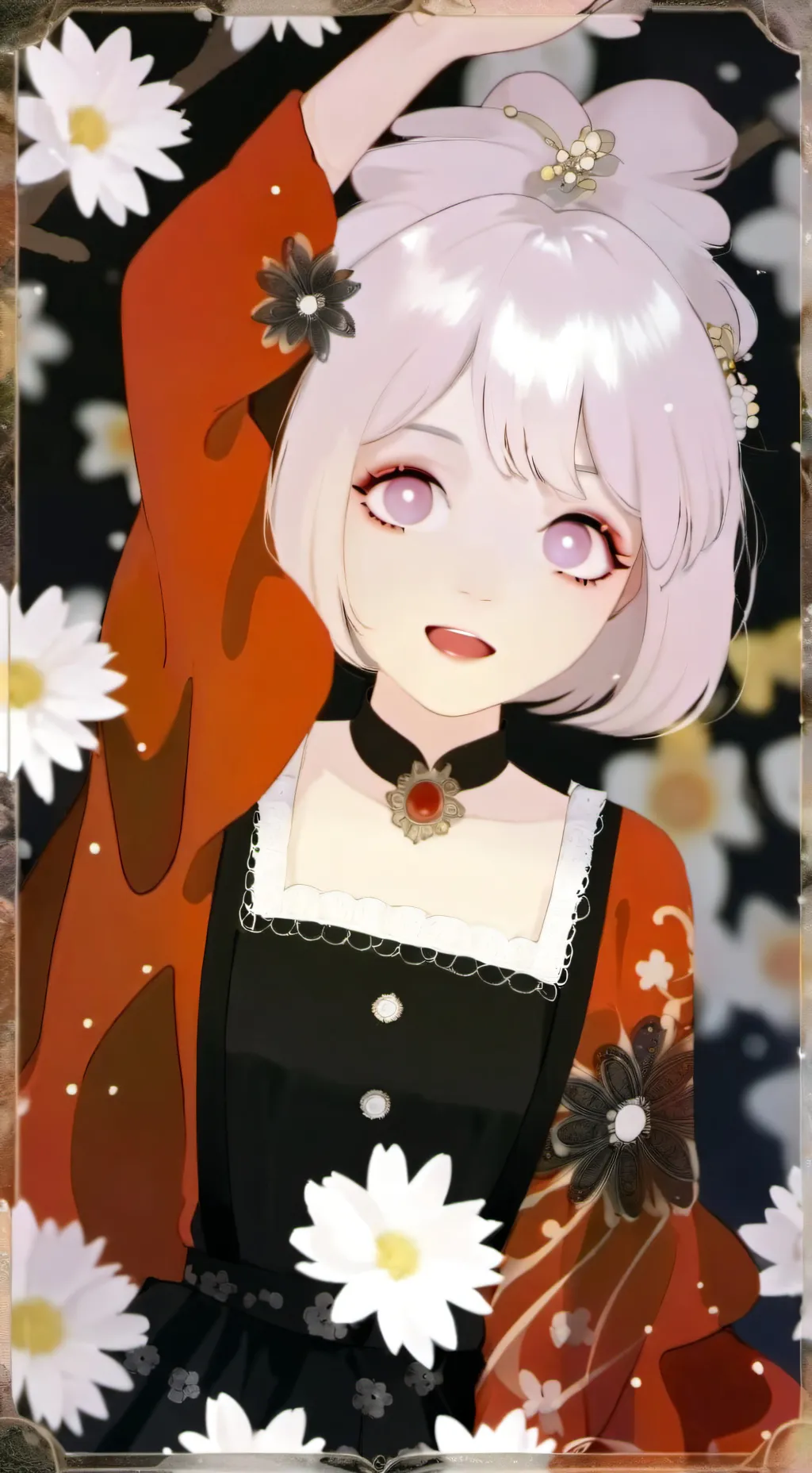 ai character: horro nina😈!? background