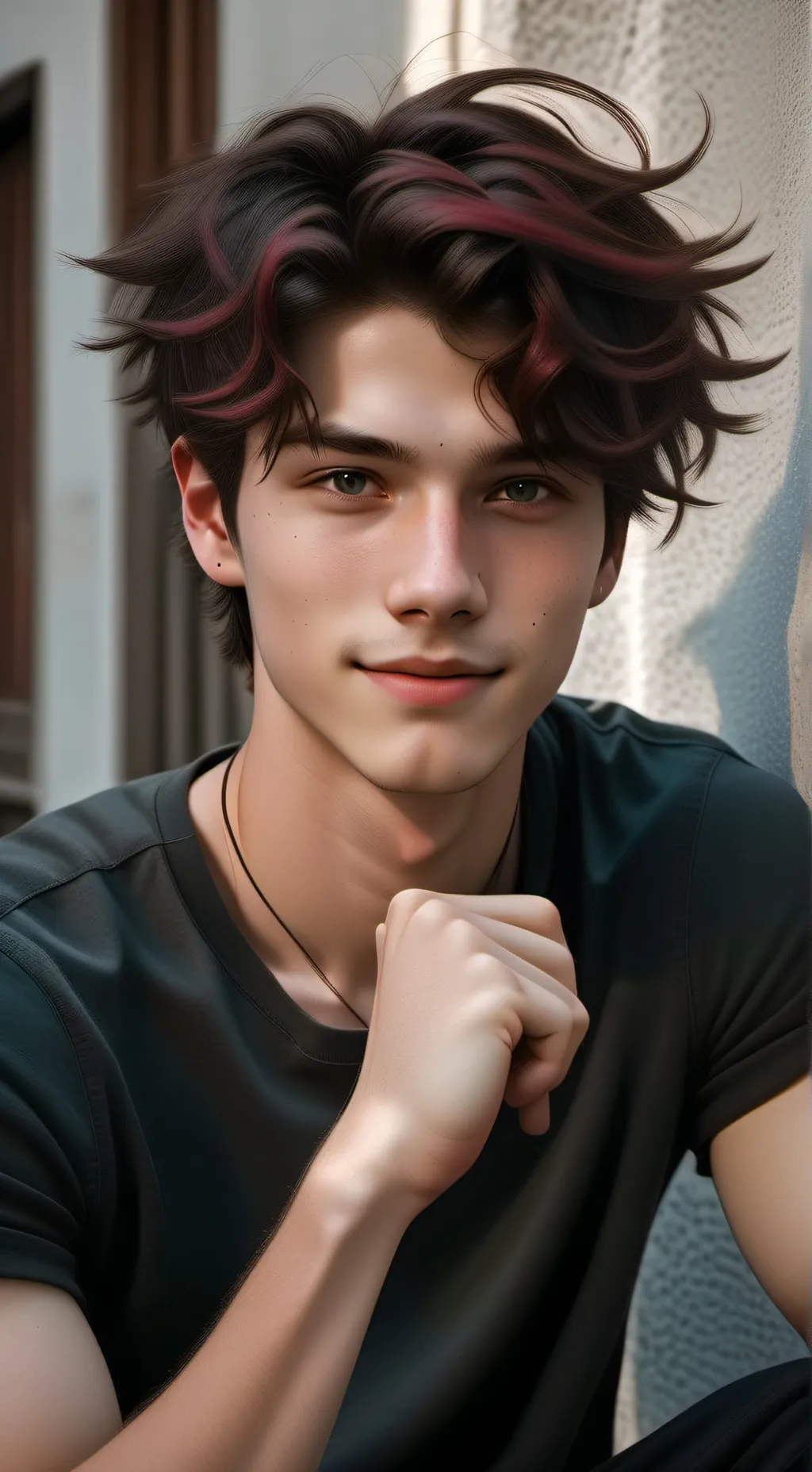 ai character: Ashton background