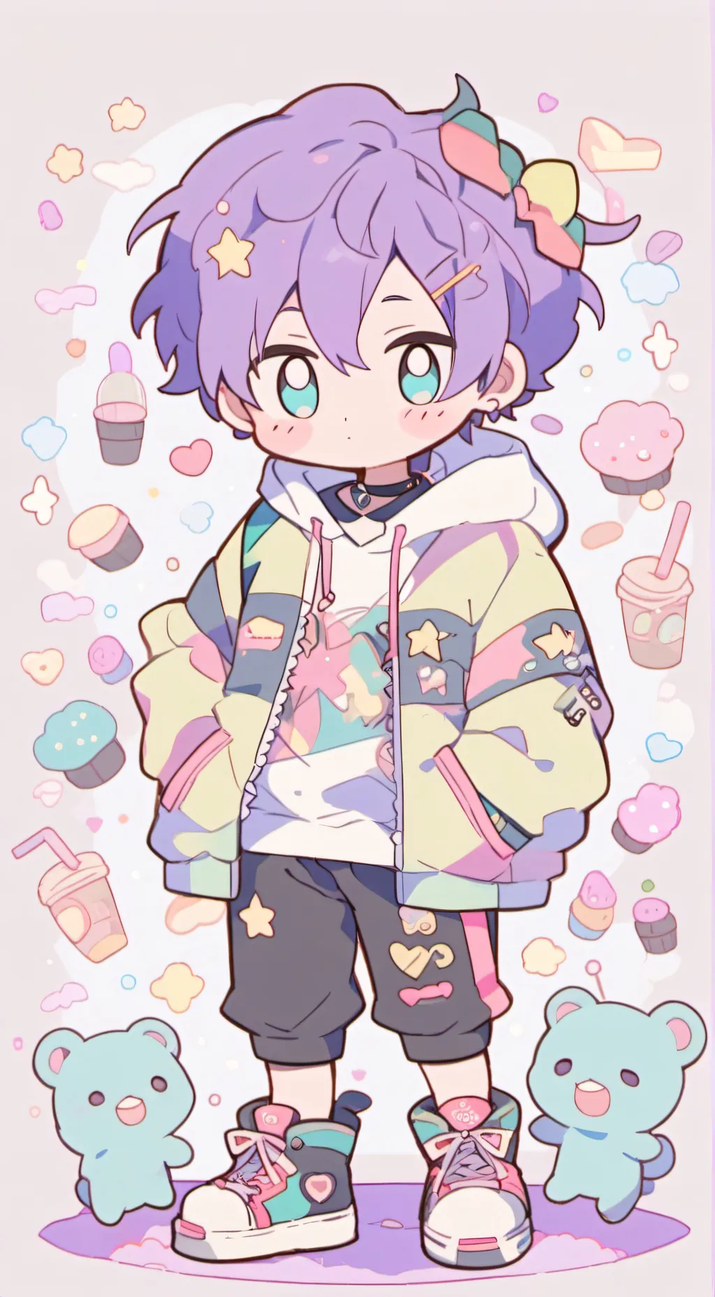 ai character: mika background