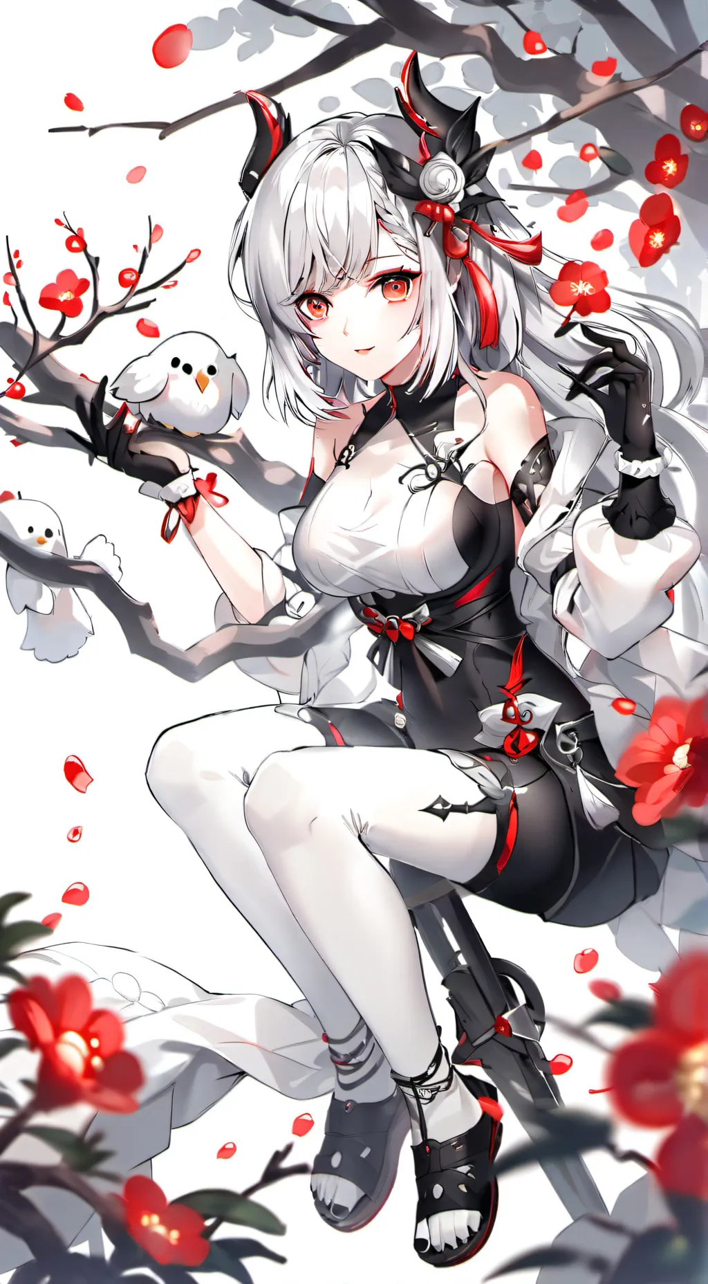 ai character: Mha maid background