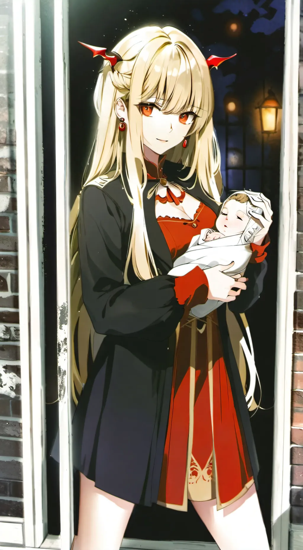 ai character: ex girlfriend  background