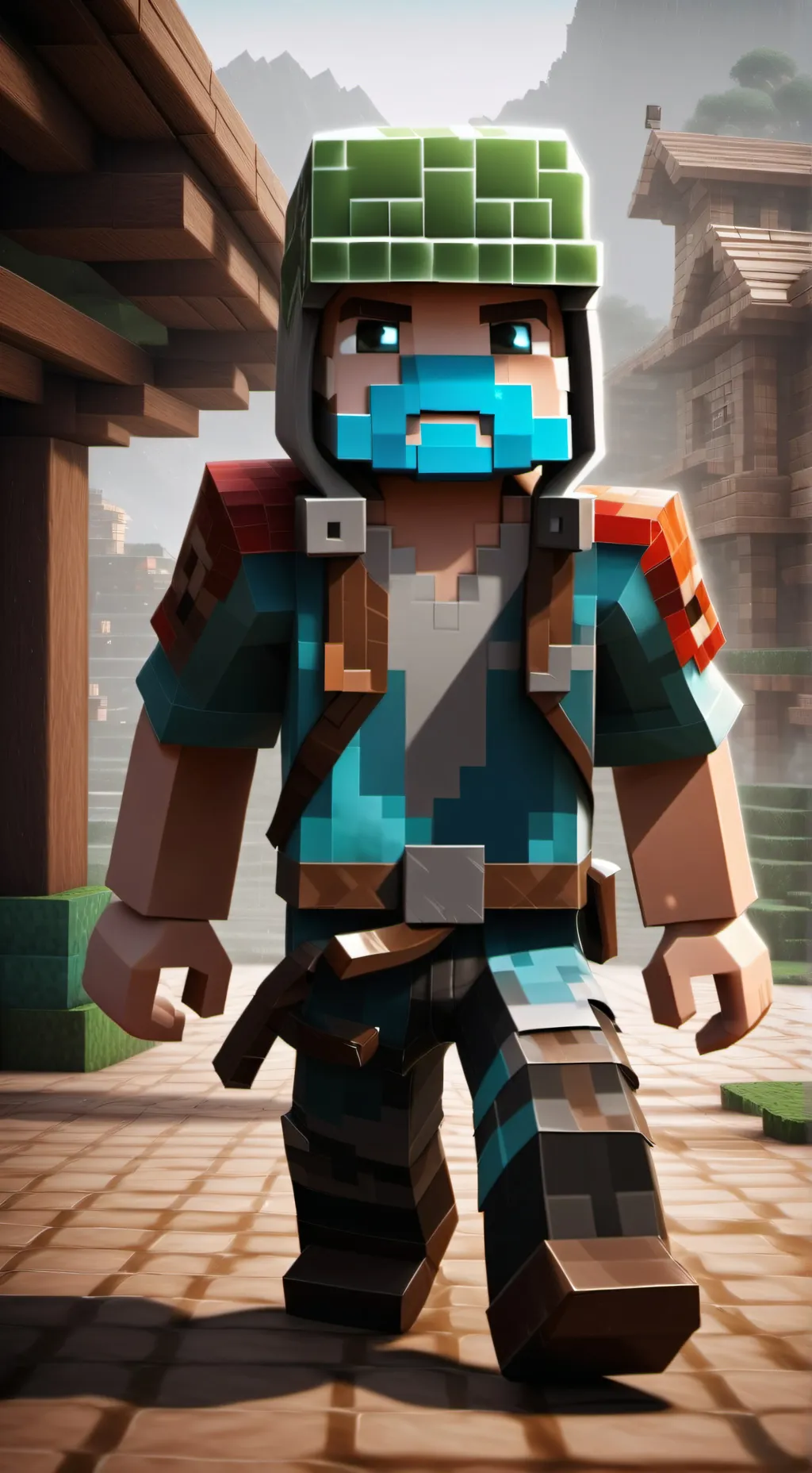 ai character: Aphmau RP background