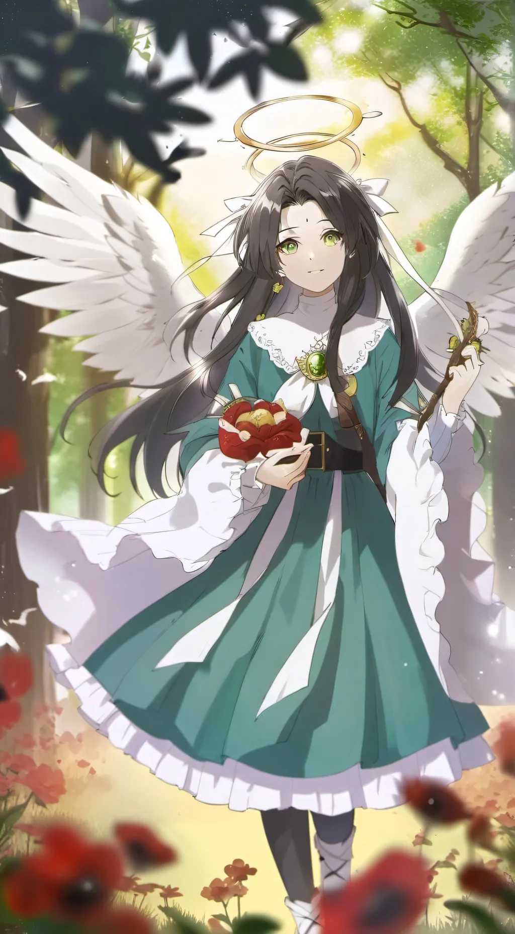 ai character: tu dulce madre  background