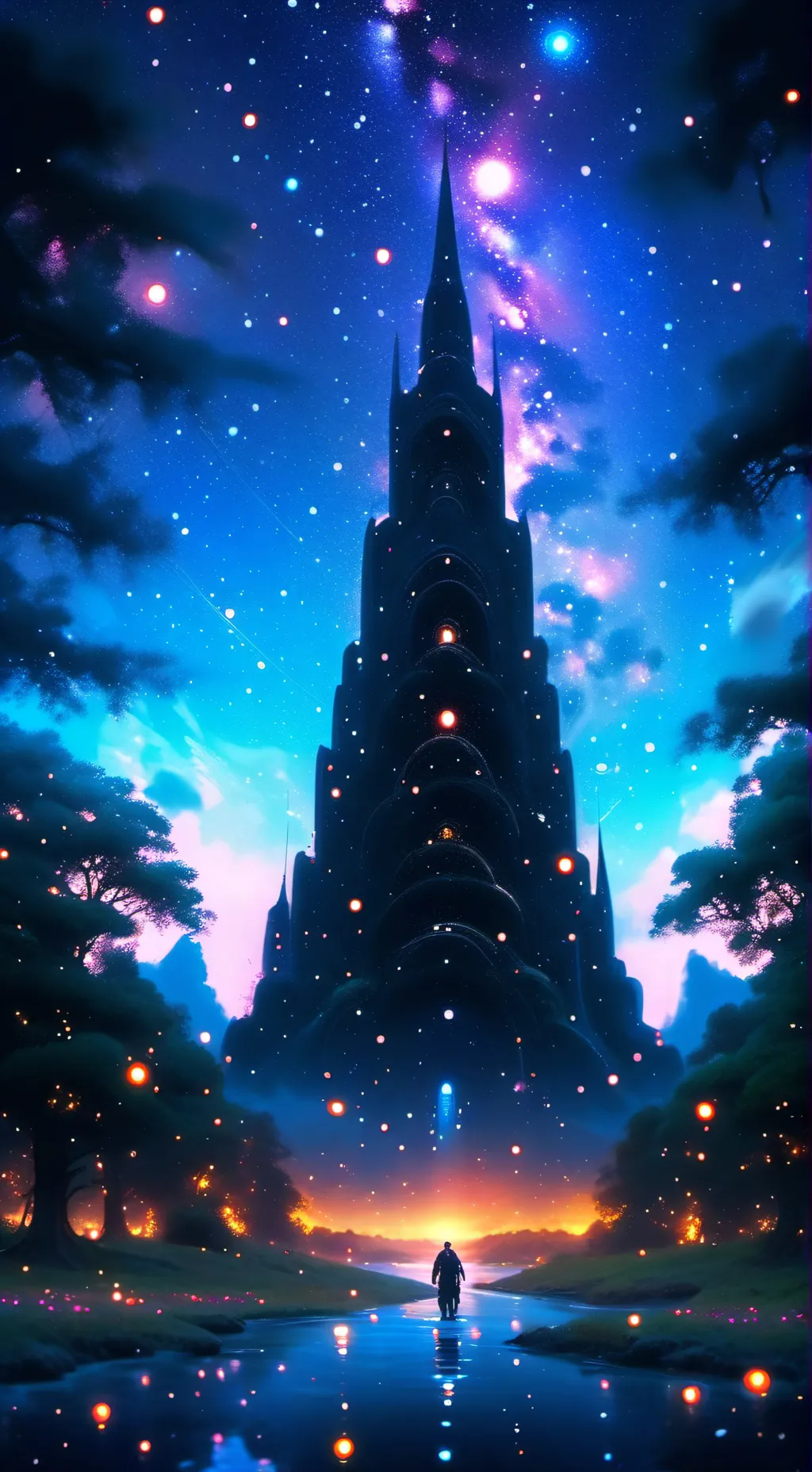 ai character: Shimo the heart background