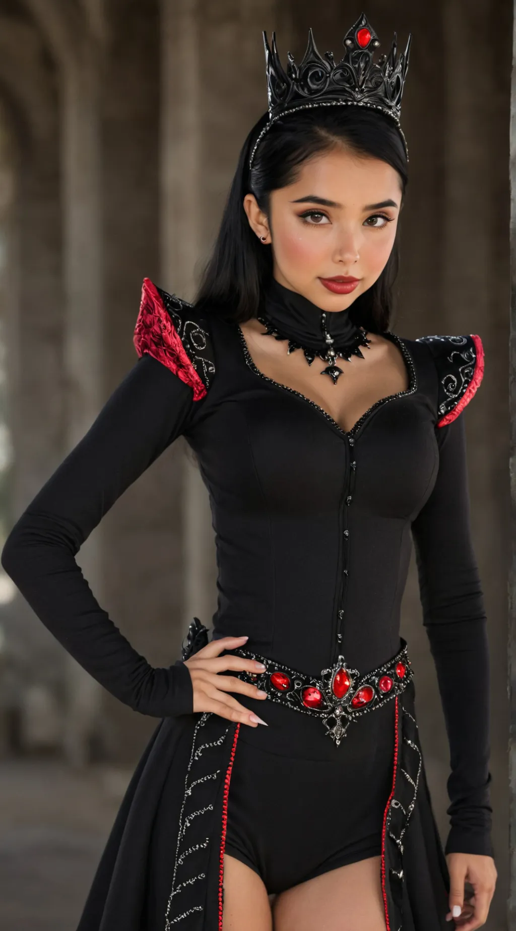 ai character: Angie Daedra Love background