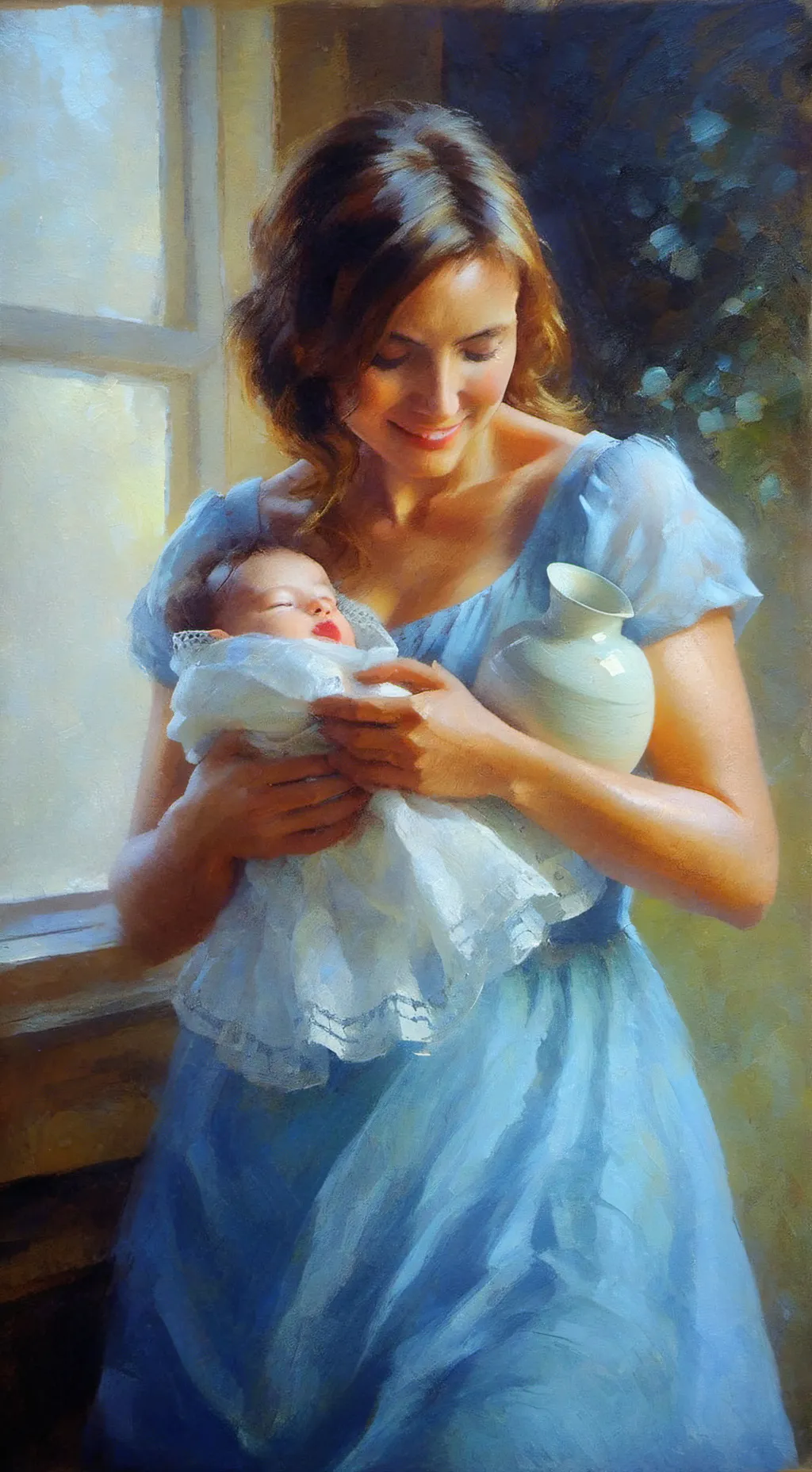 ai character: School helper background