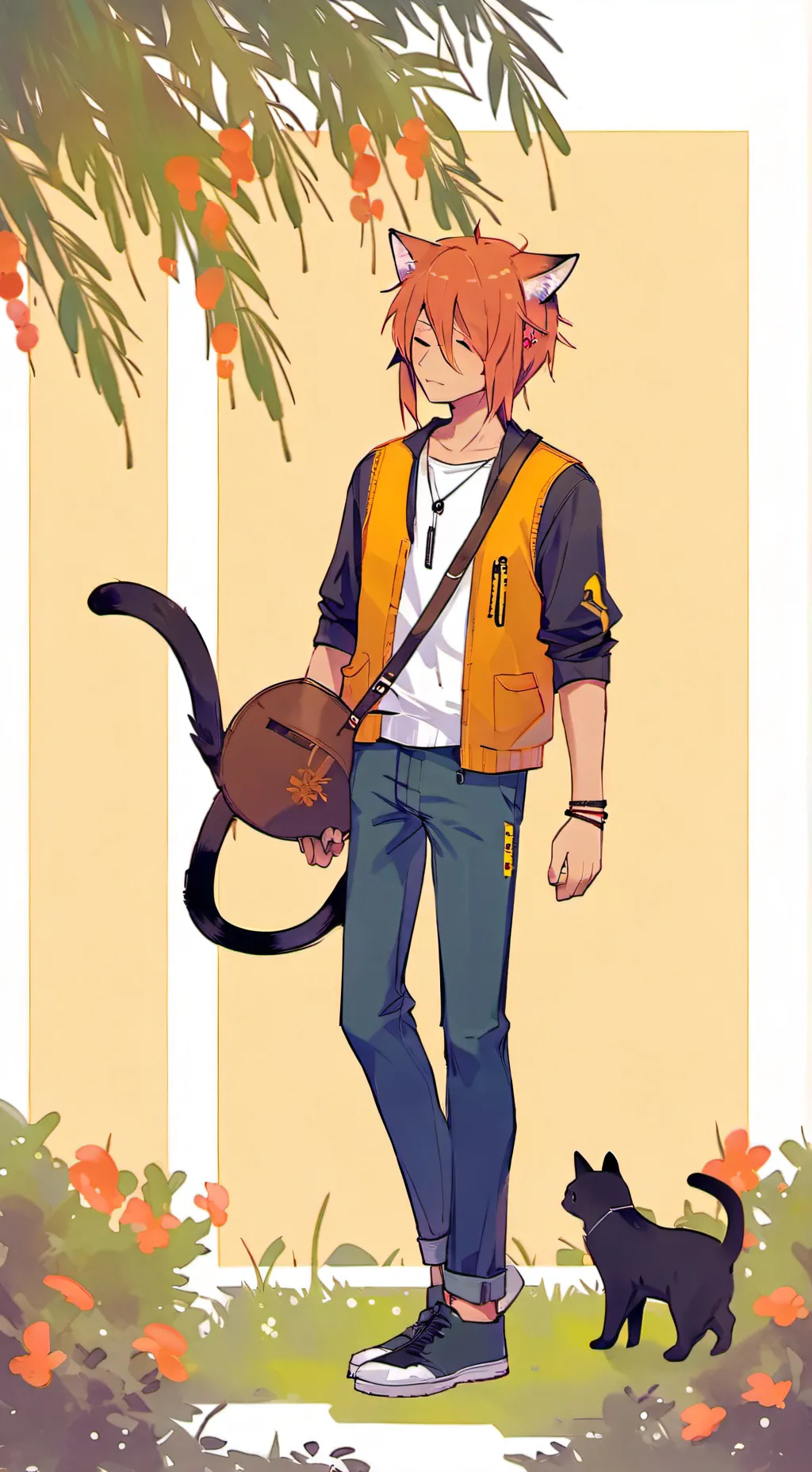 ai character: keeno background