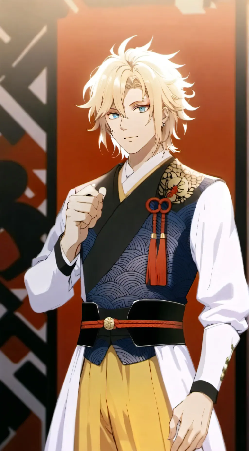 ai character: kny kiss background