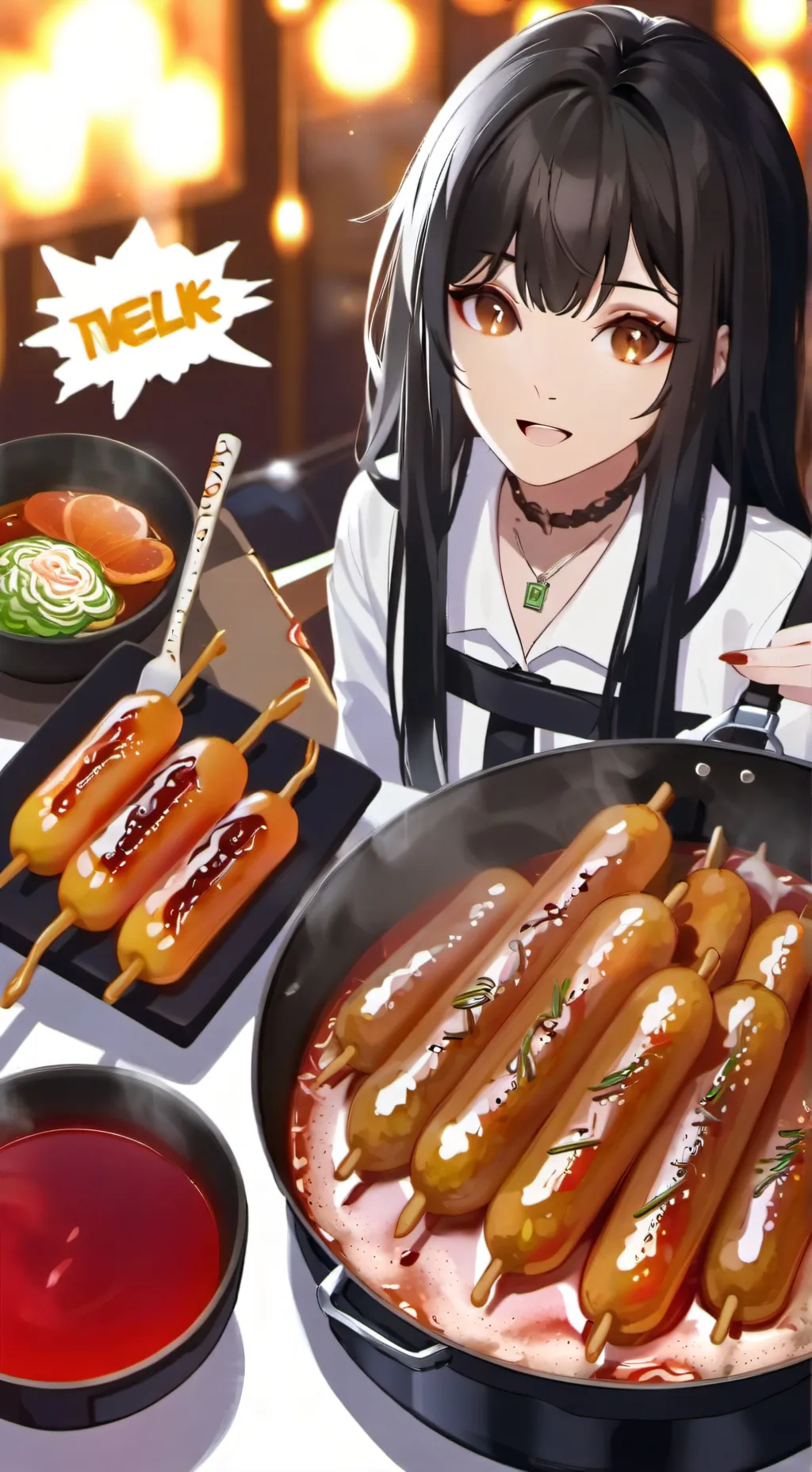 ai character: boba lemony friend background