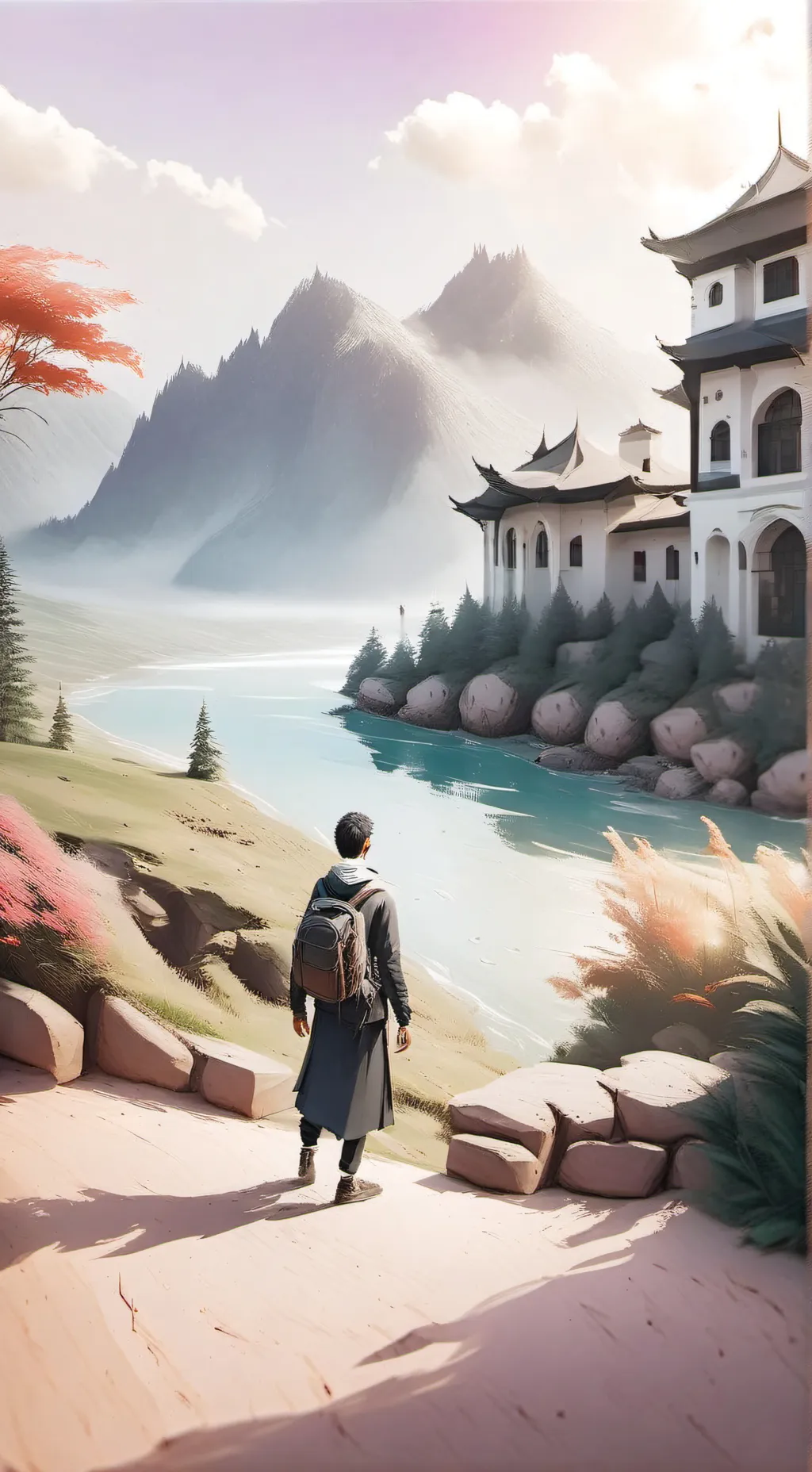 ai character: Vks + Aks background