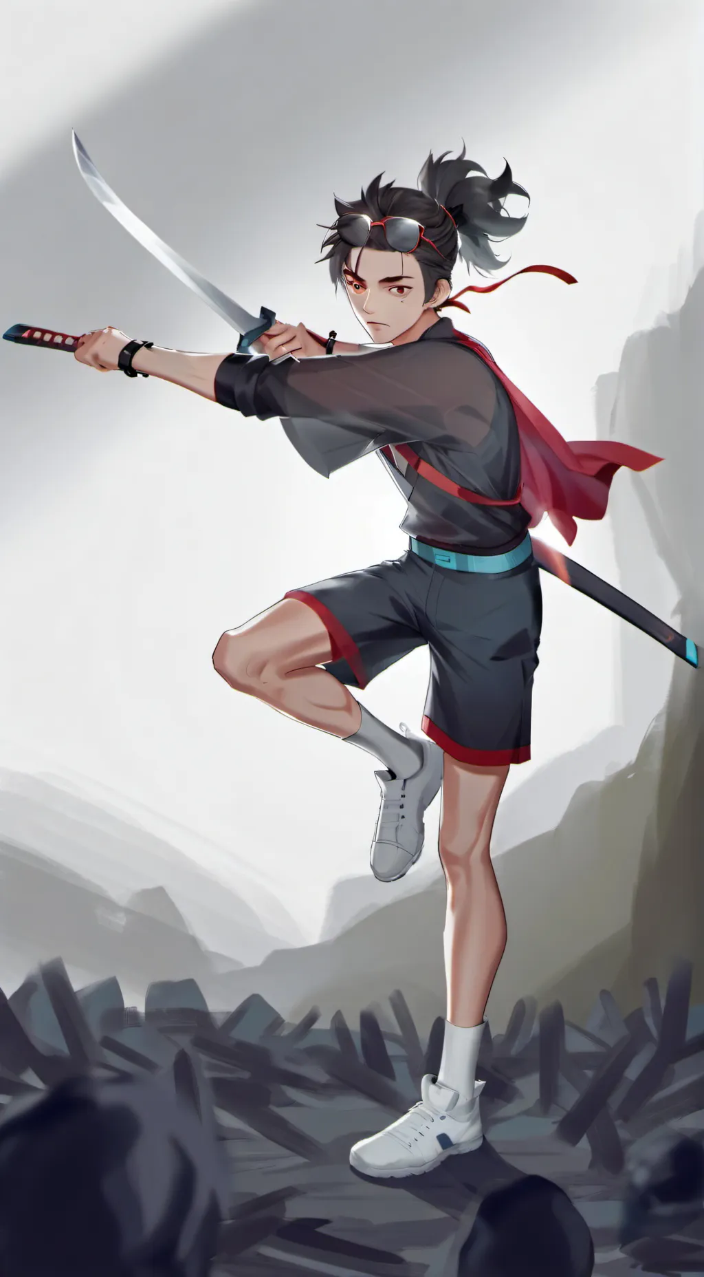 ai character: Basement preys  background