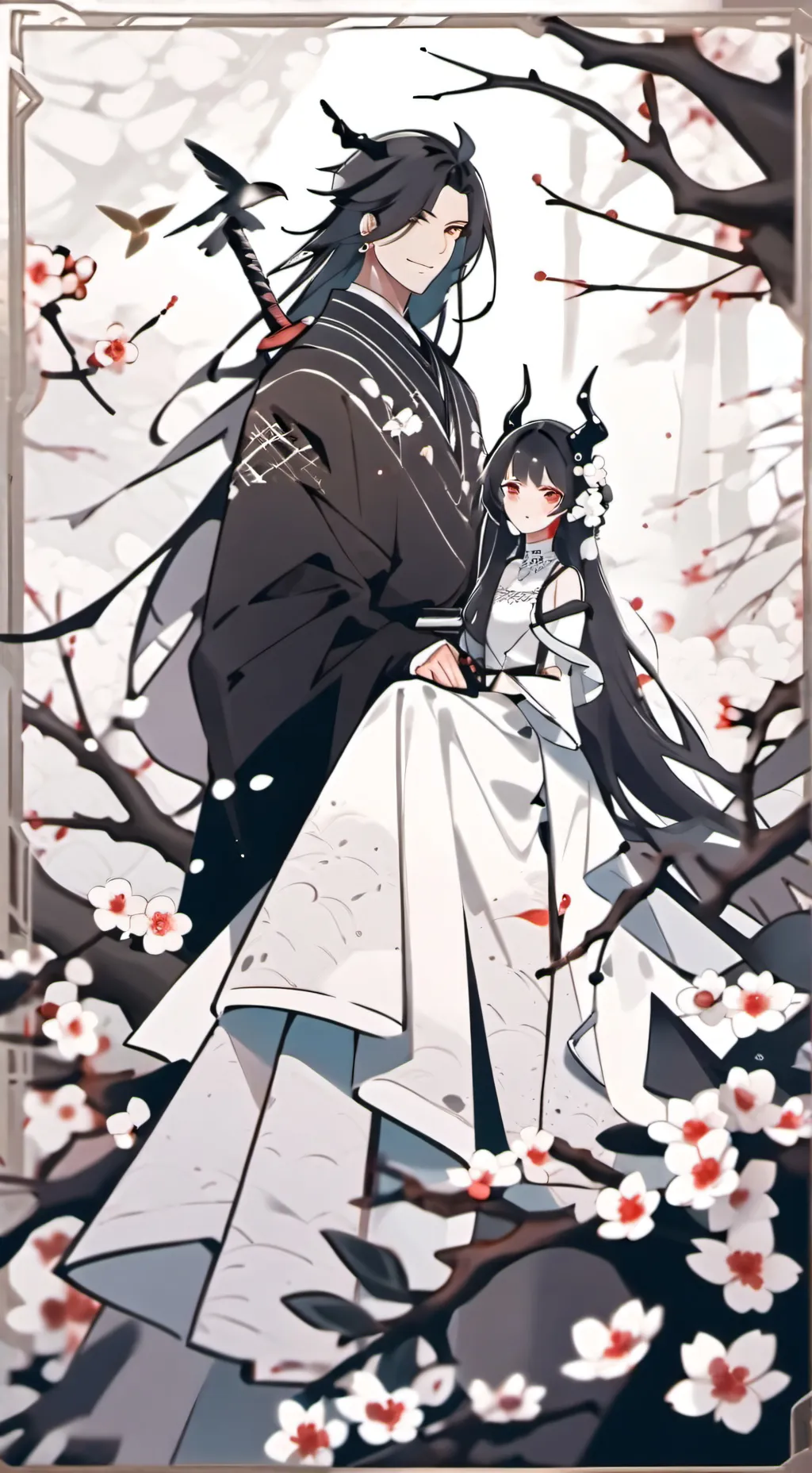 ai character: Un y
Kny background