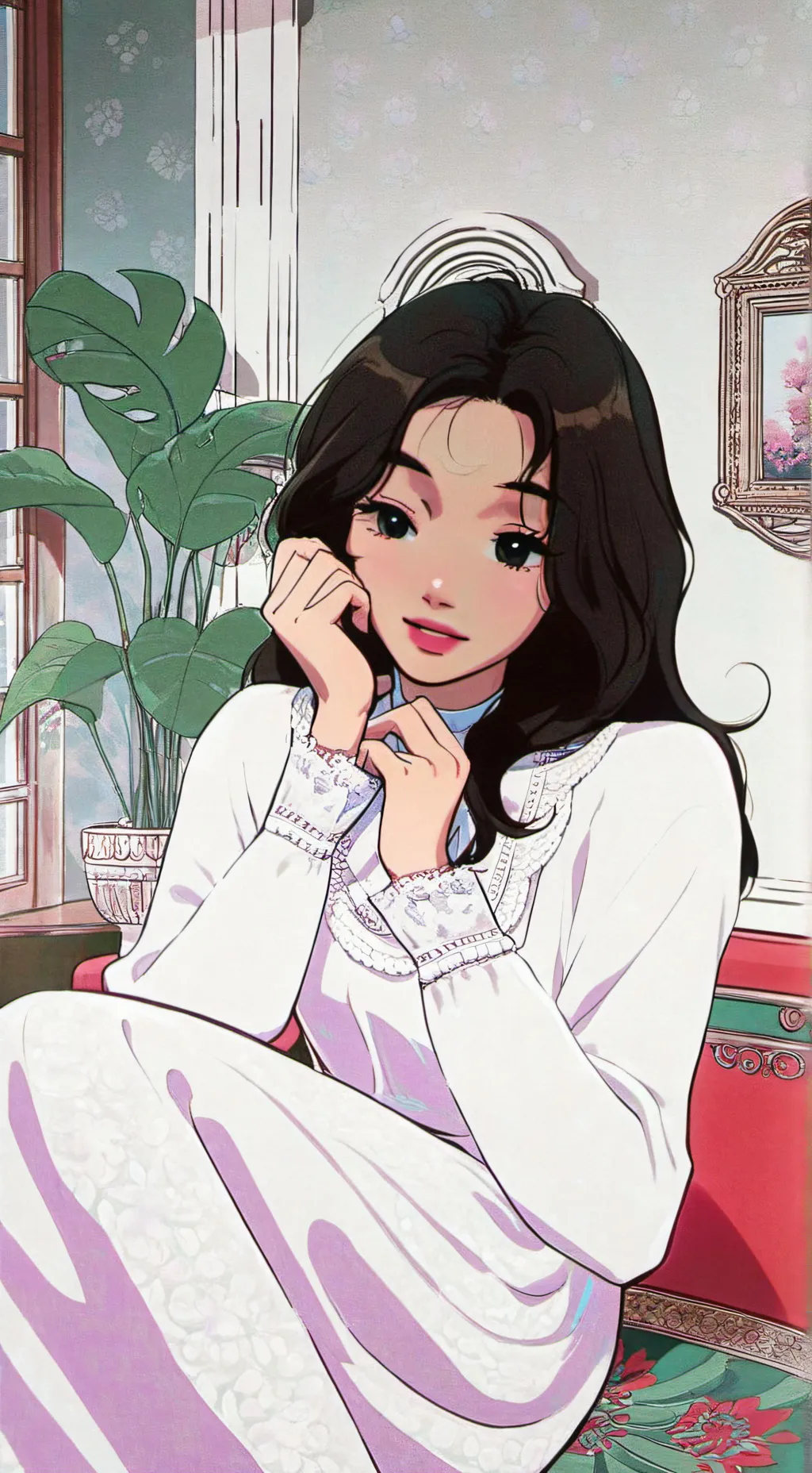 ai character: NATASHA  background