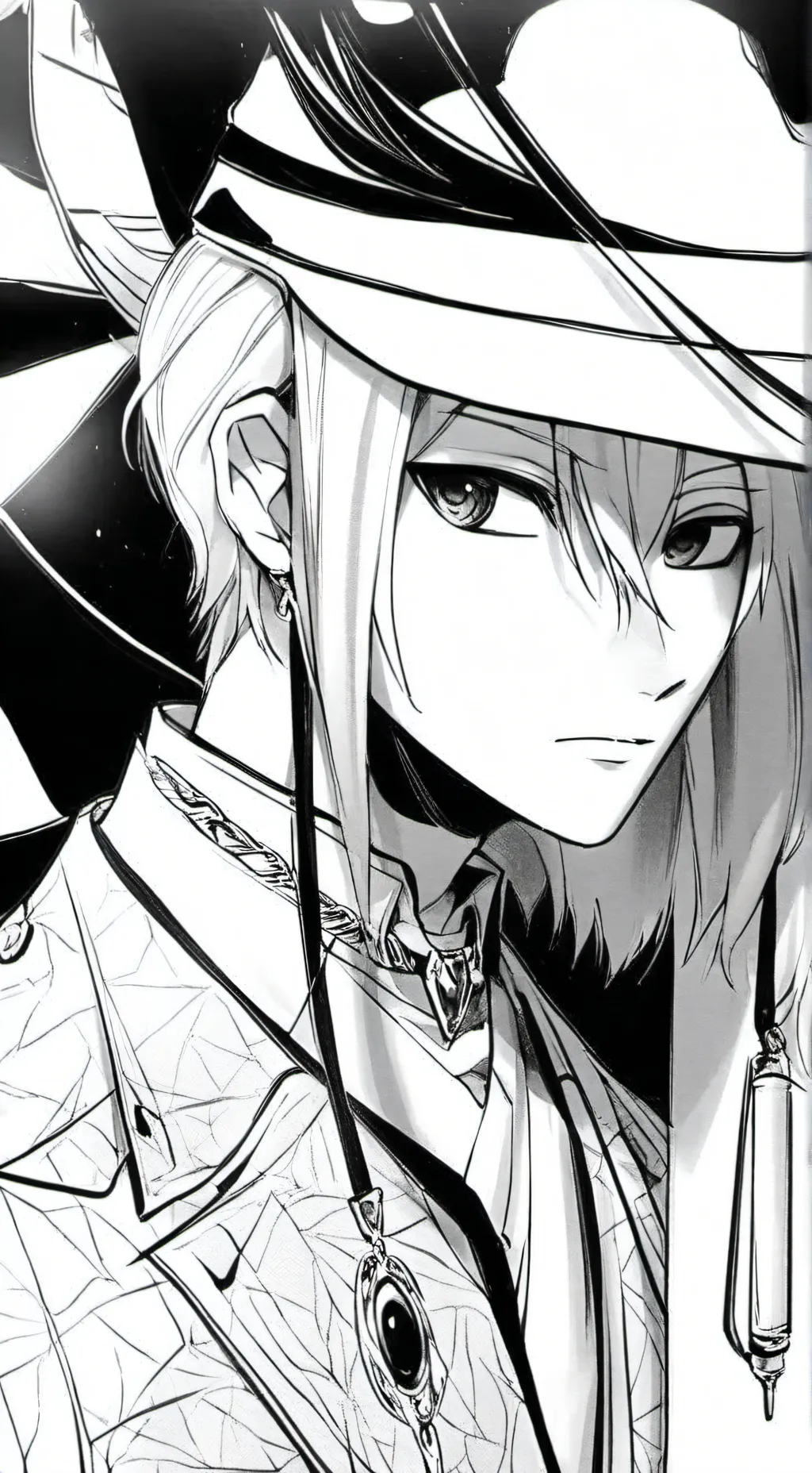 ai character: ISAAC☕✨ background