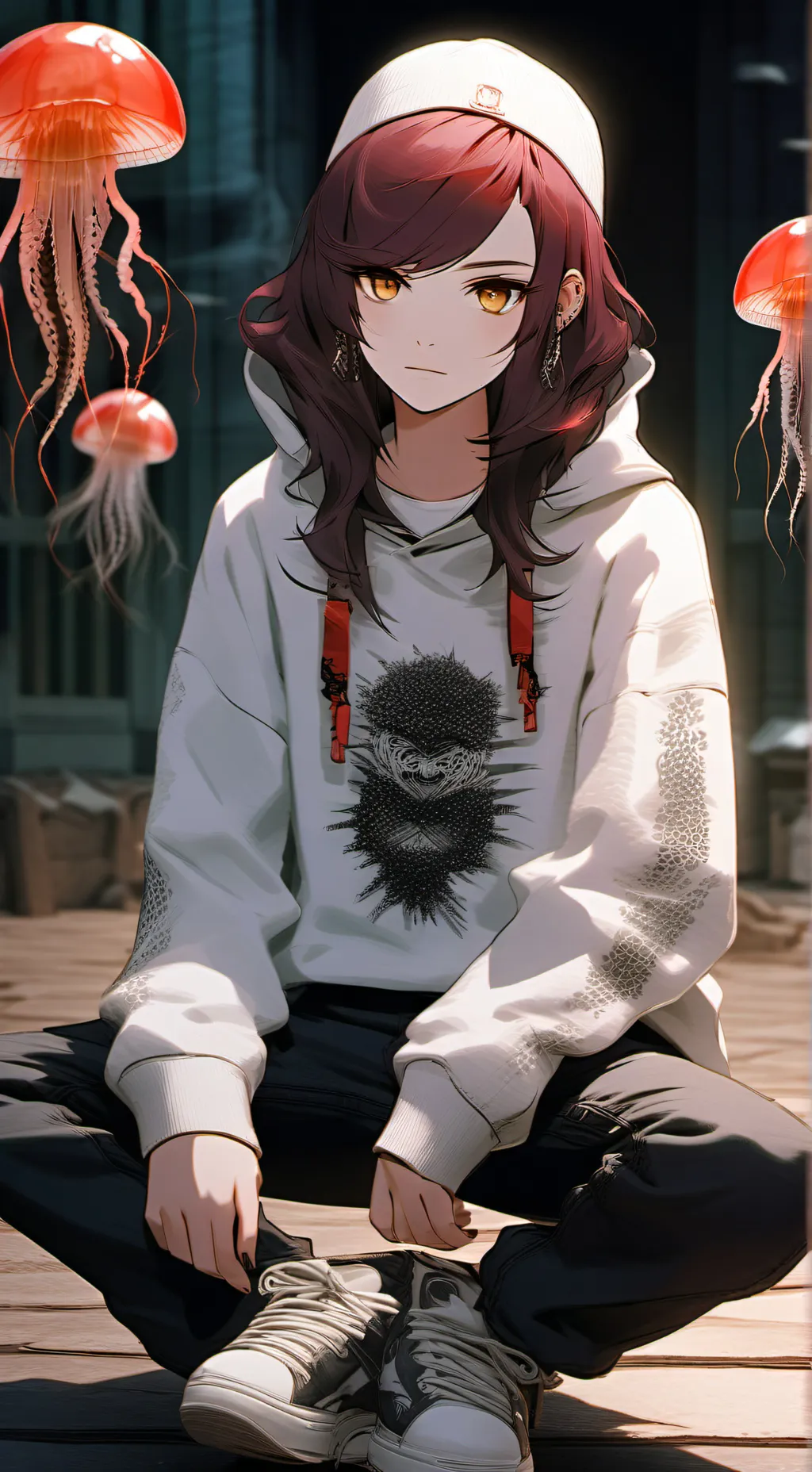 ai character: Rue background