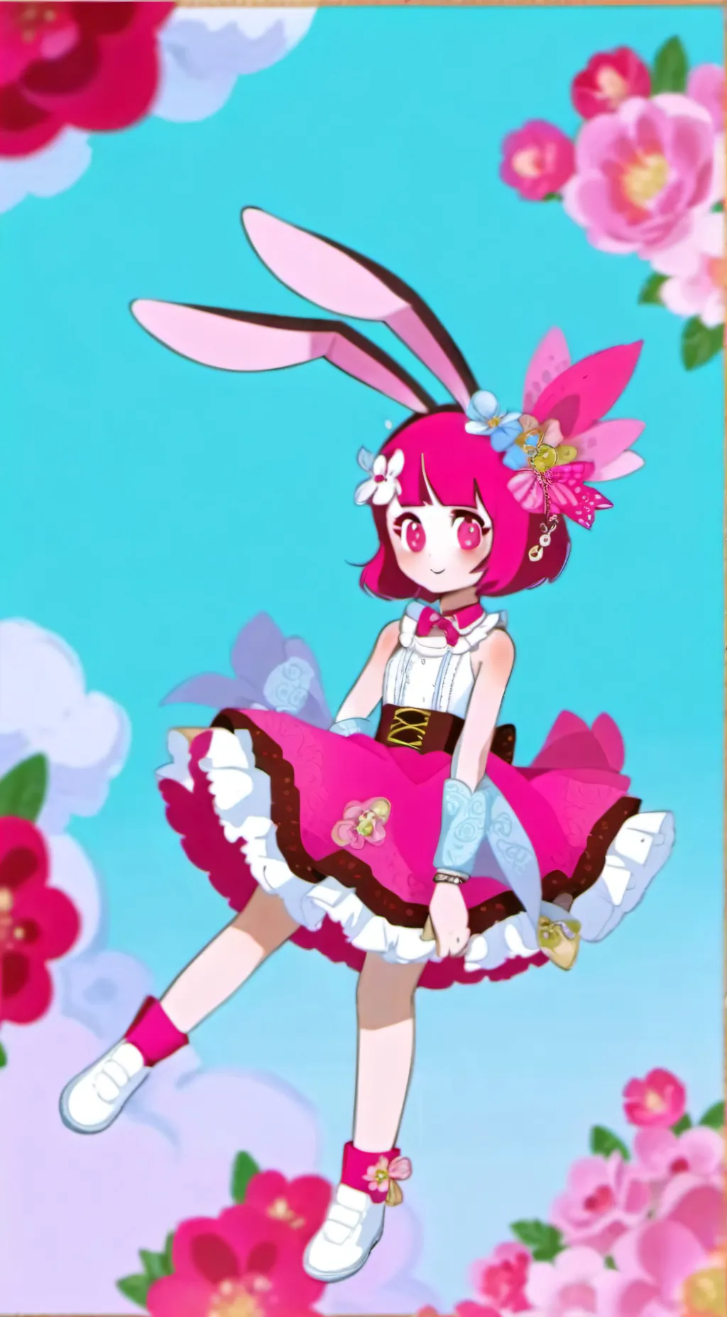 ai character: pinki background