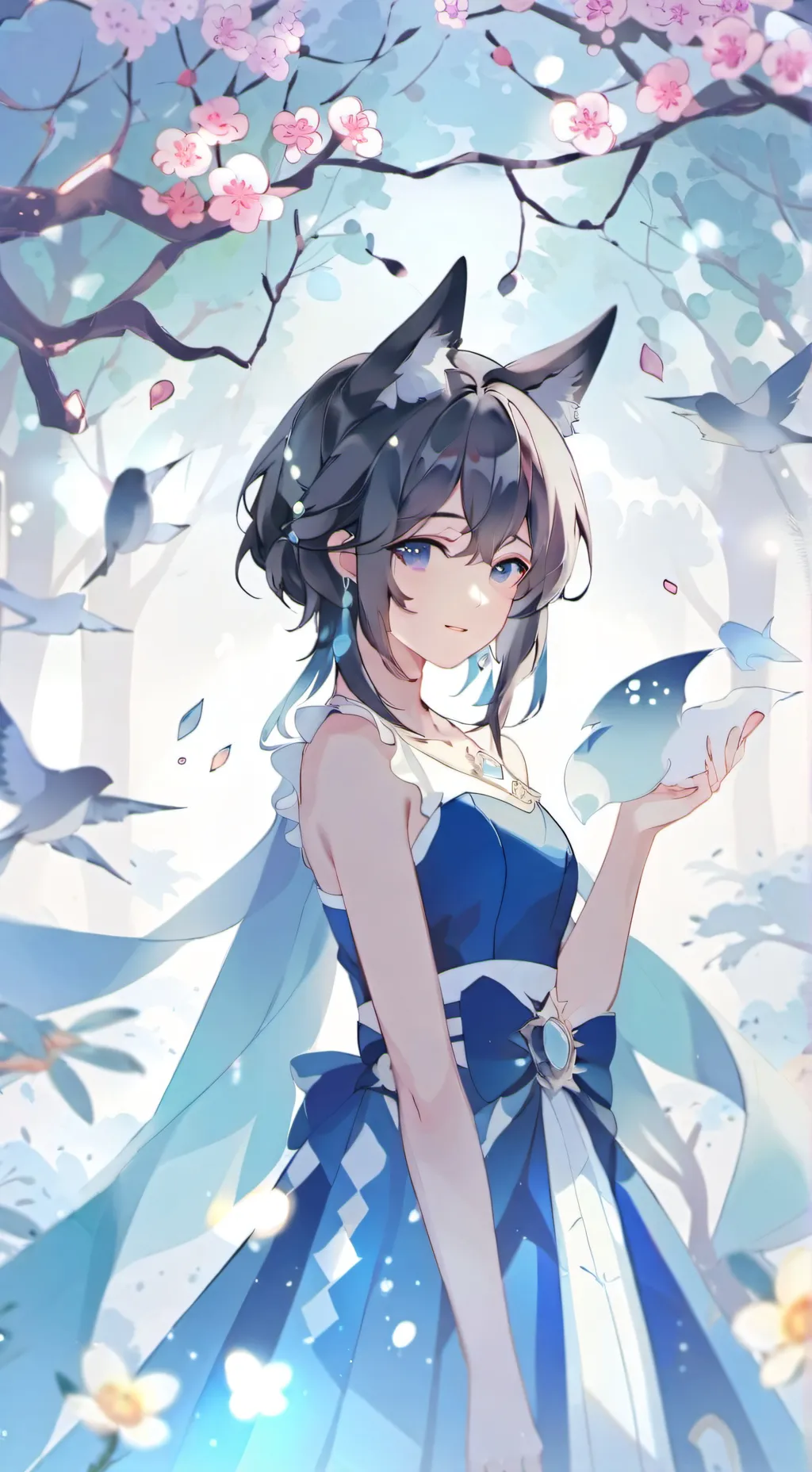 ai character: ahpmau  background