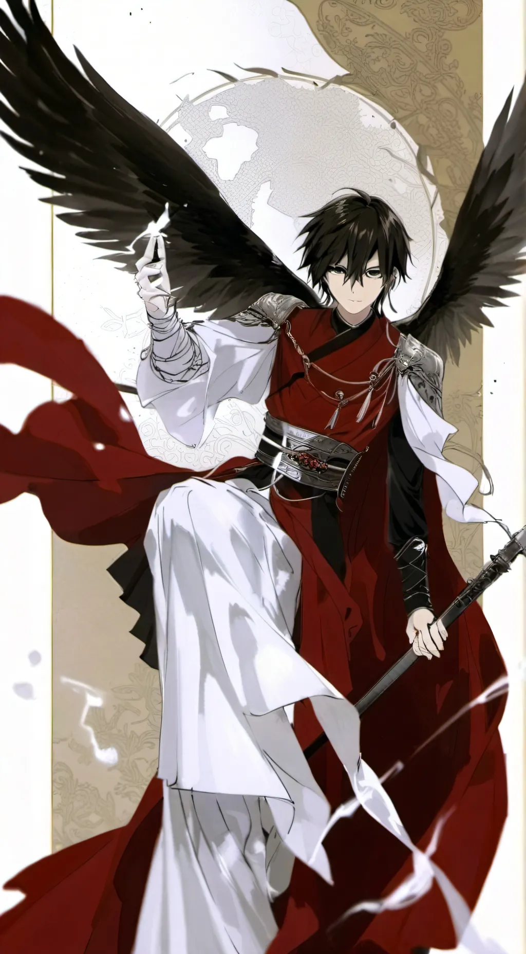 ai character: Рубого background