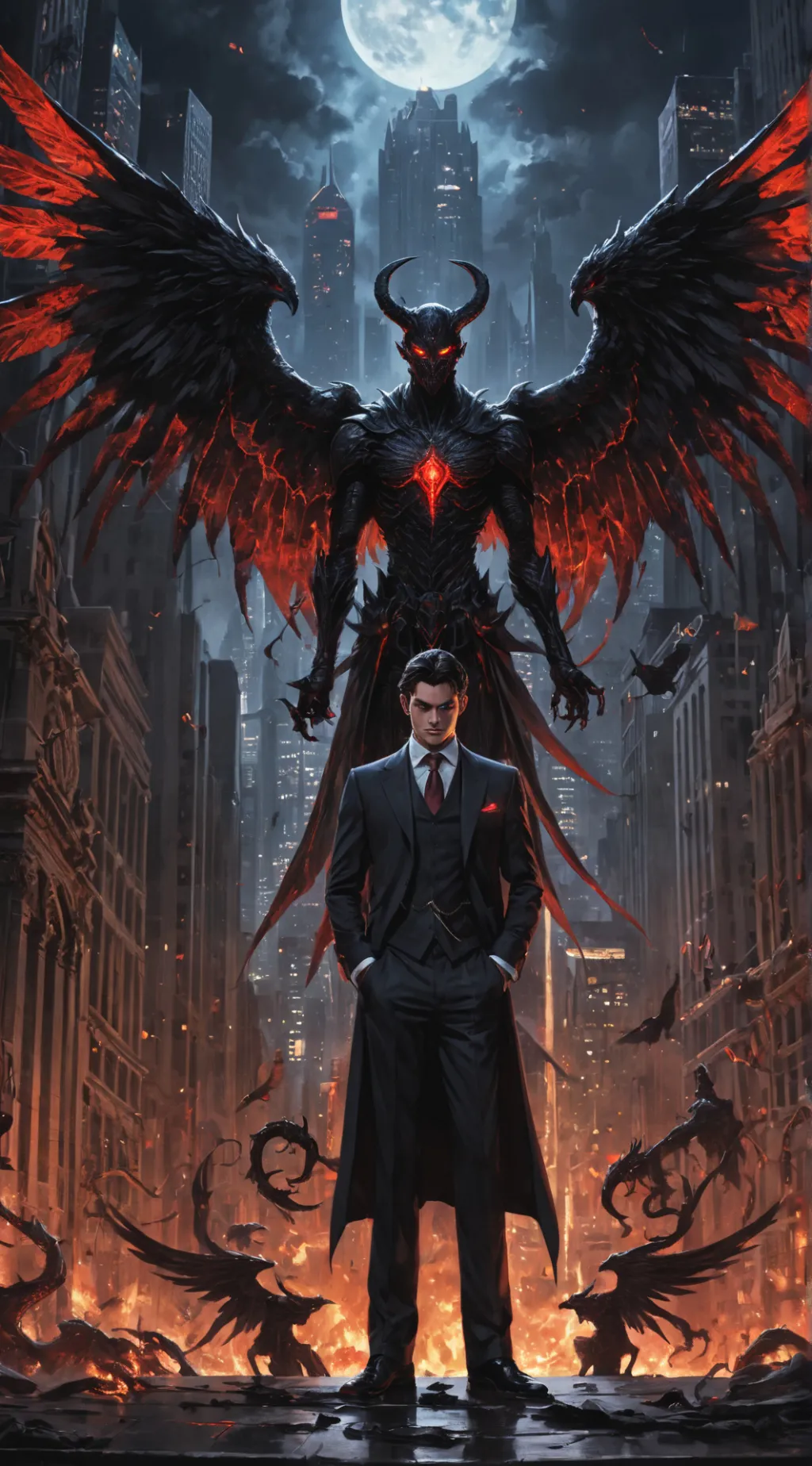 ai character: Lucien background