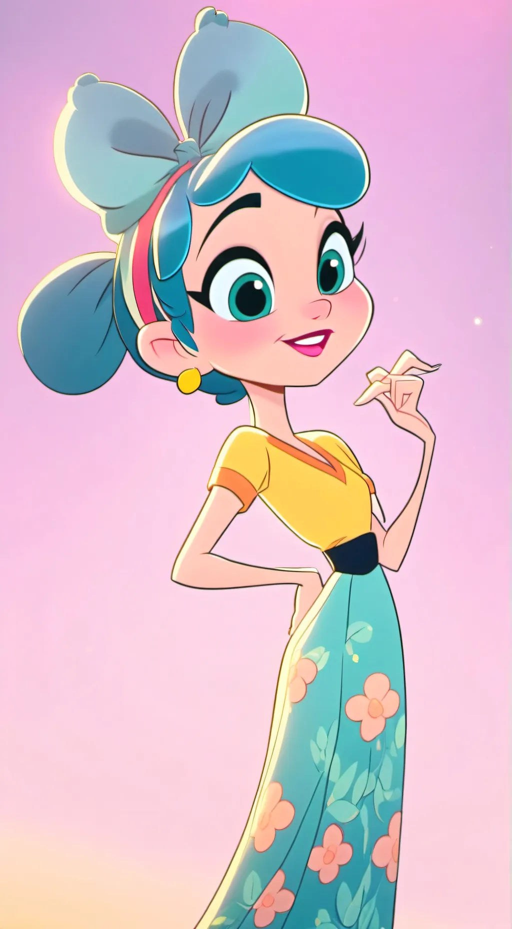 ai character: sister ghotina background