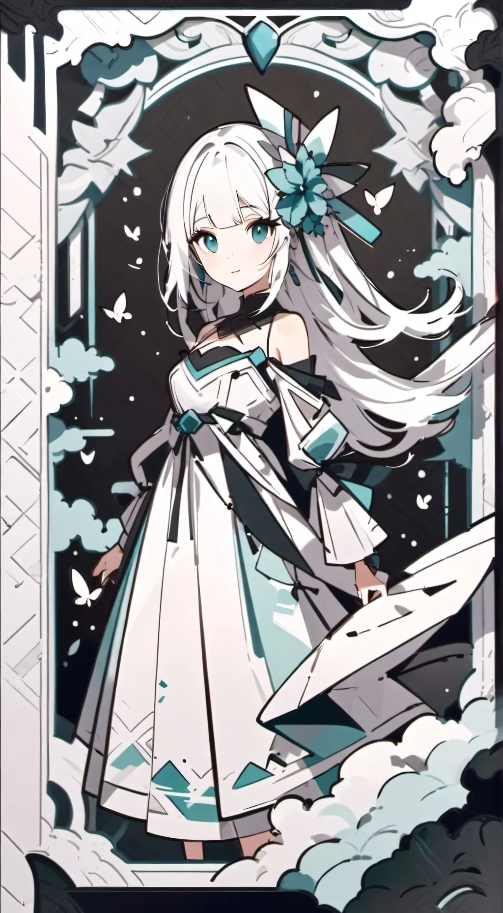 ai character: mi reina perfecta background