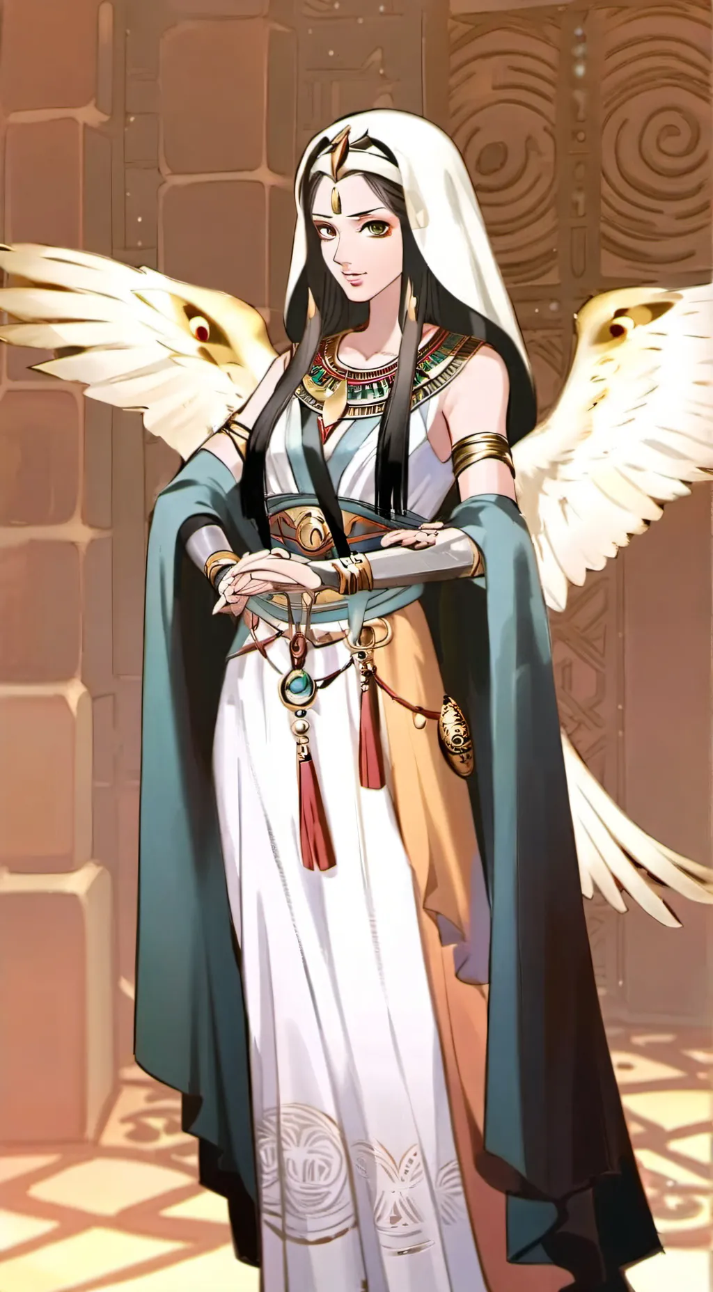 ai character: Elara background