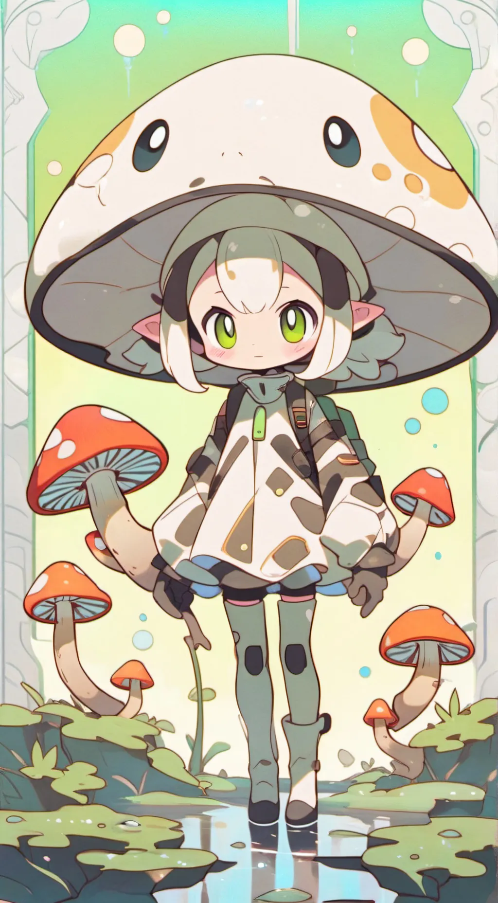 ai character: DW U FIRT background