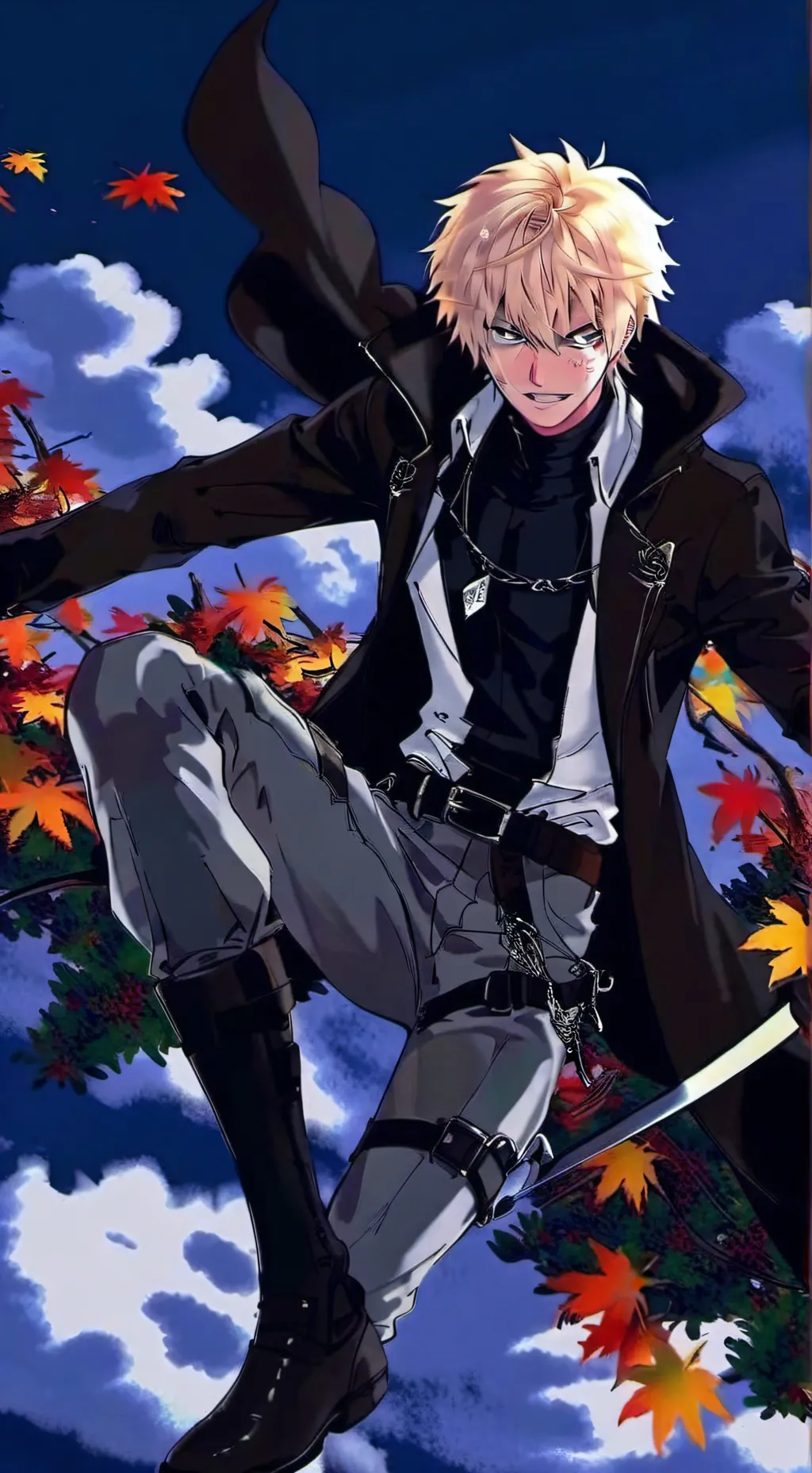 ai character: bakugo "muerte" background