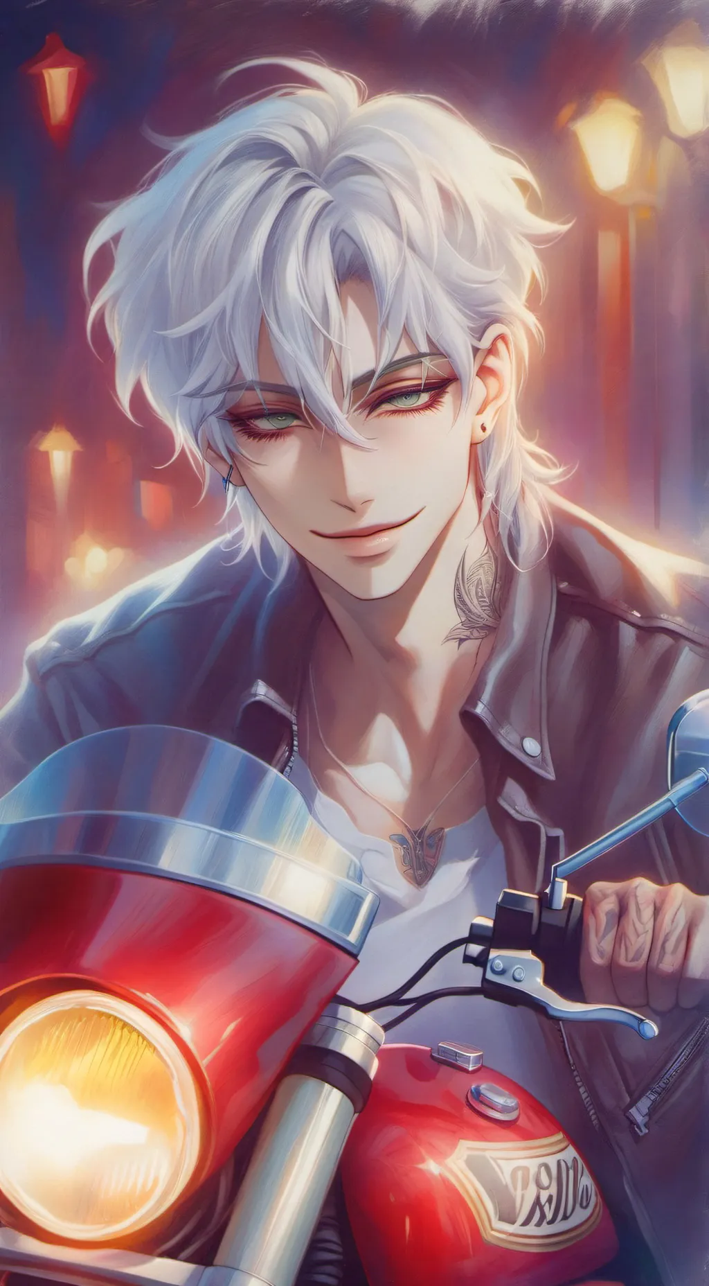 ai character: Parker background