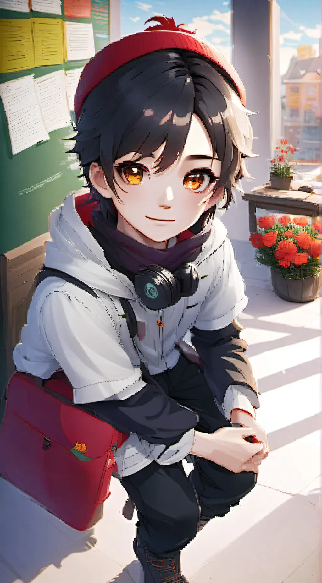 ai character: gay Oliver background