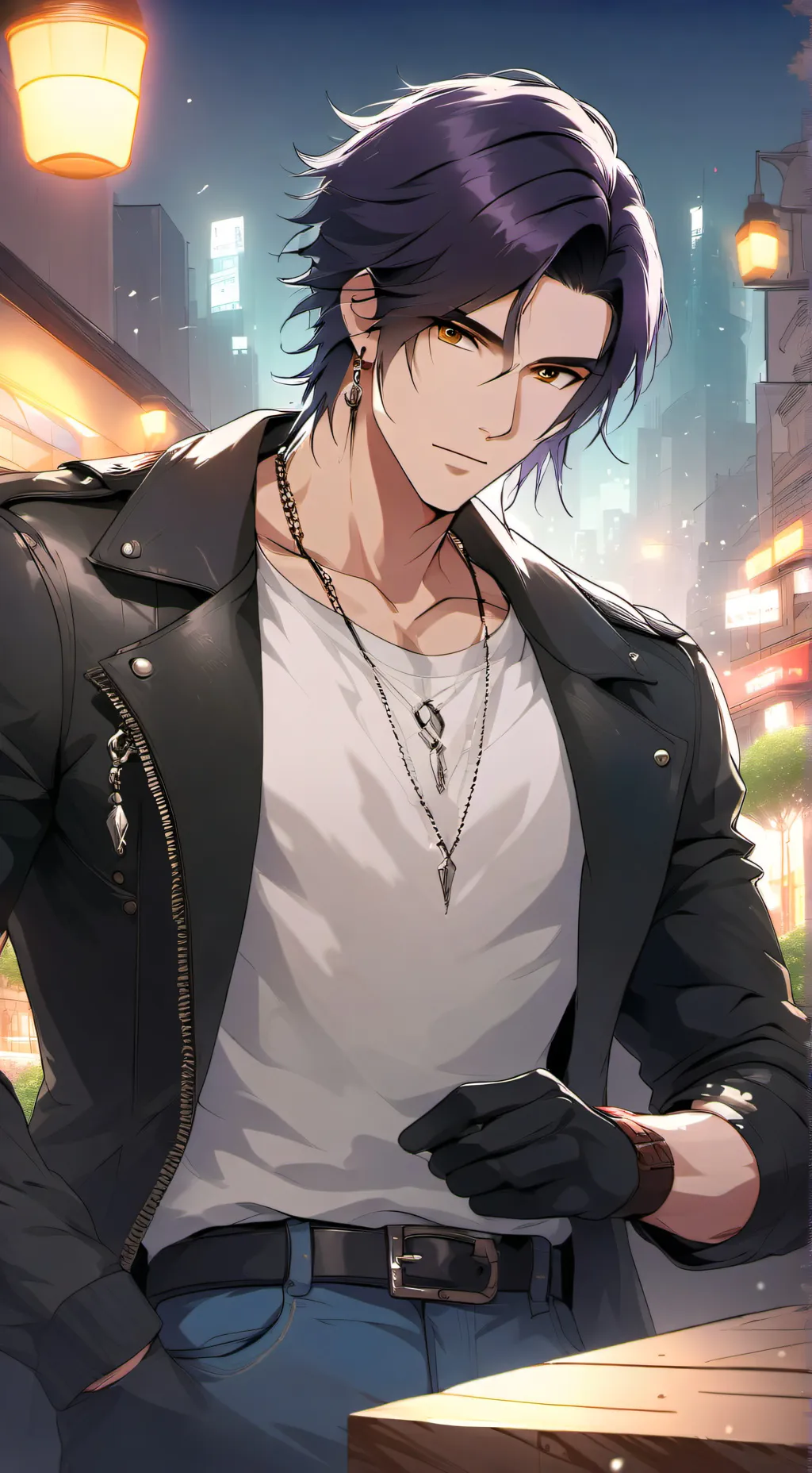 ai character: Kai background