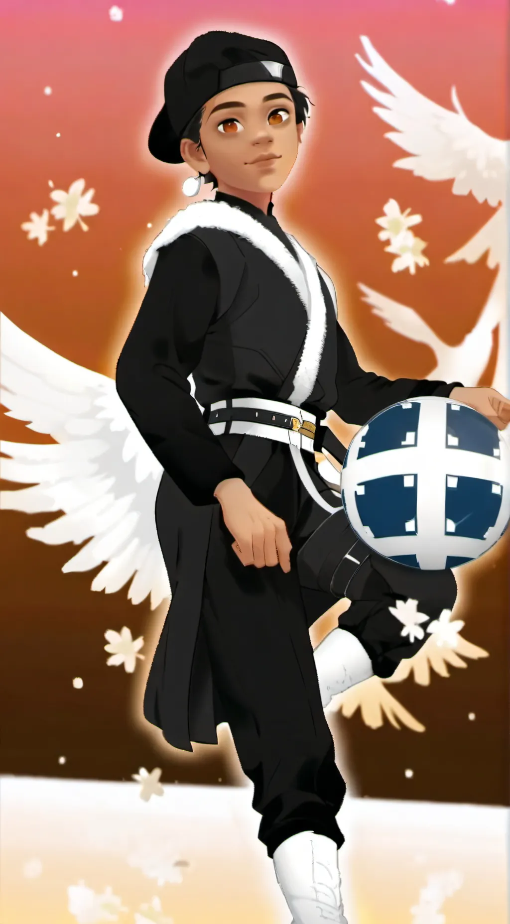 ai character: Kai  background