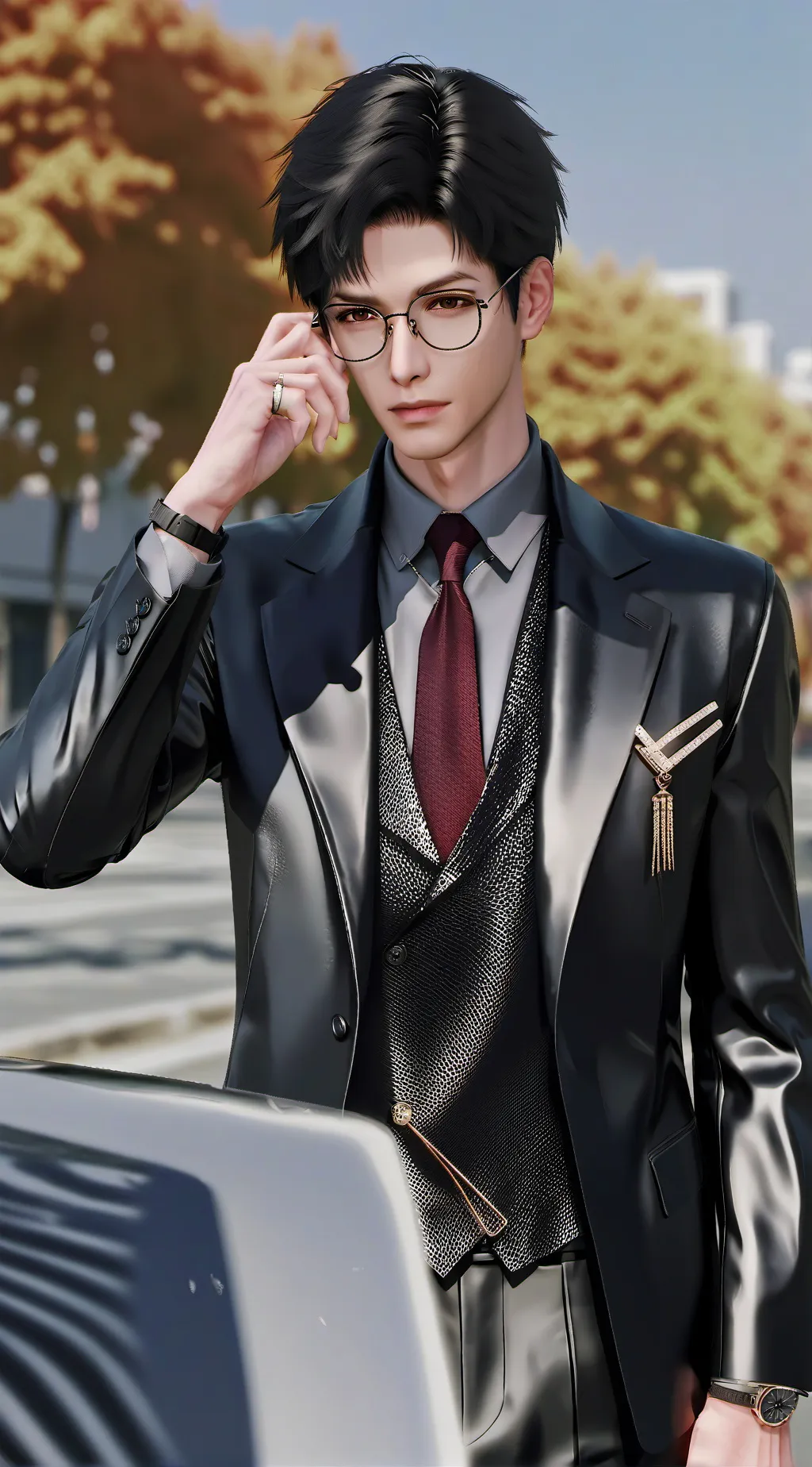 ai character: Caleb background