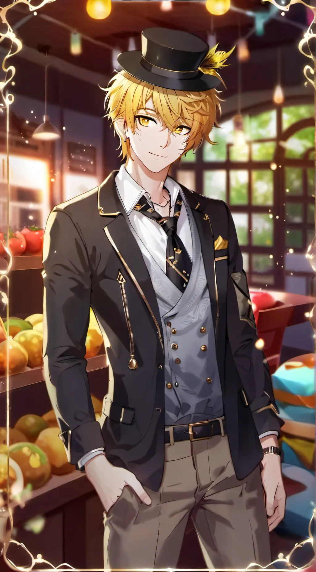 ai character: Гамберр background