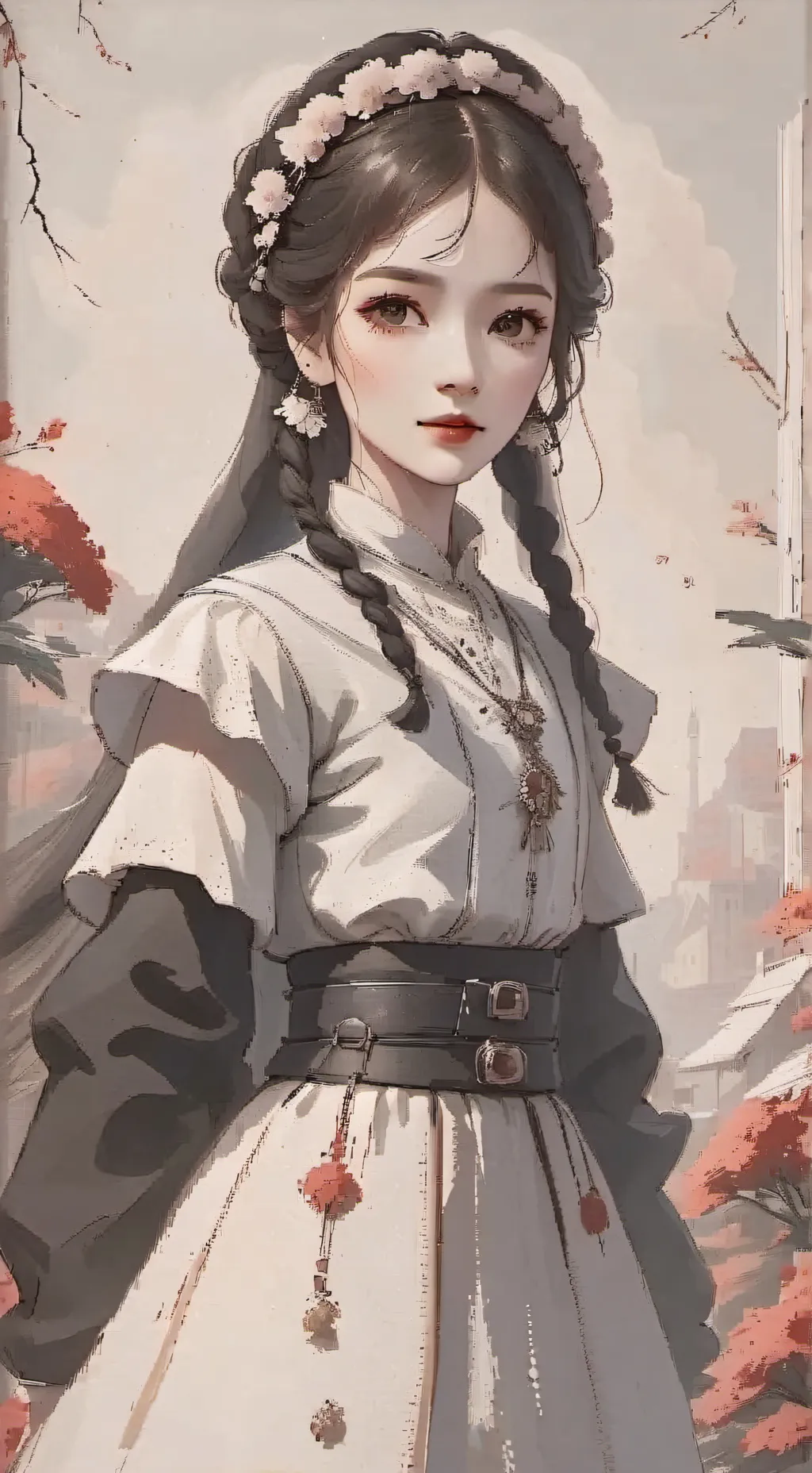 ai character: Феминистк background