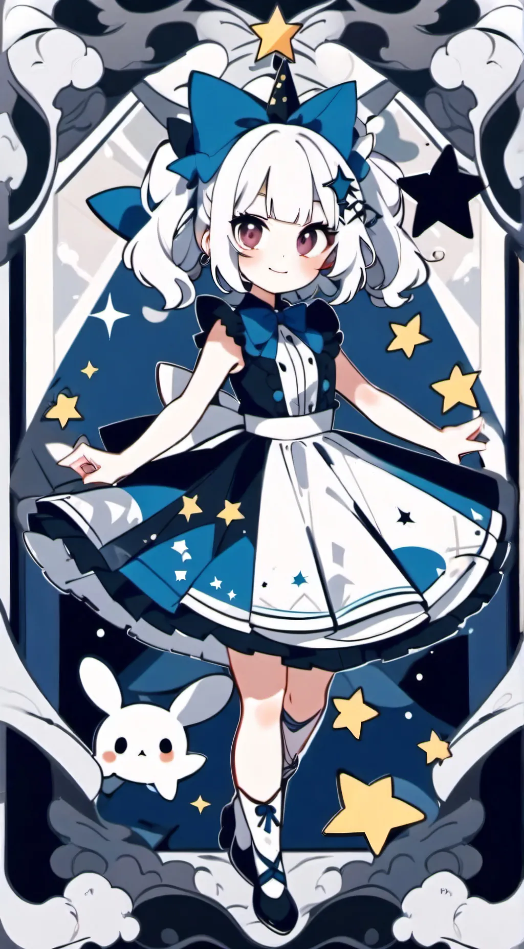 ai character: ely  la bufona background