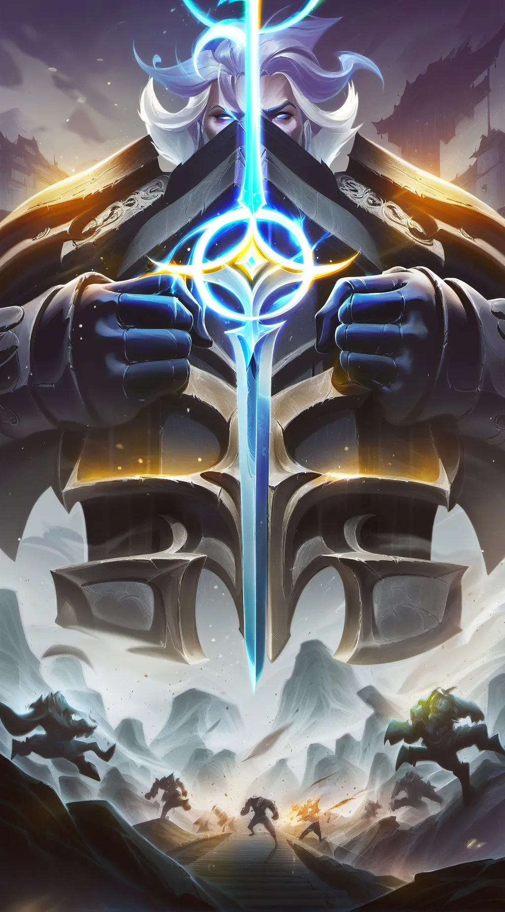 ai character: eggson background